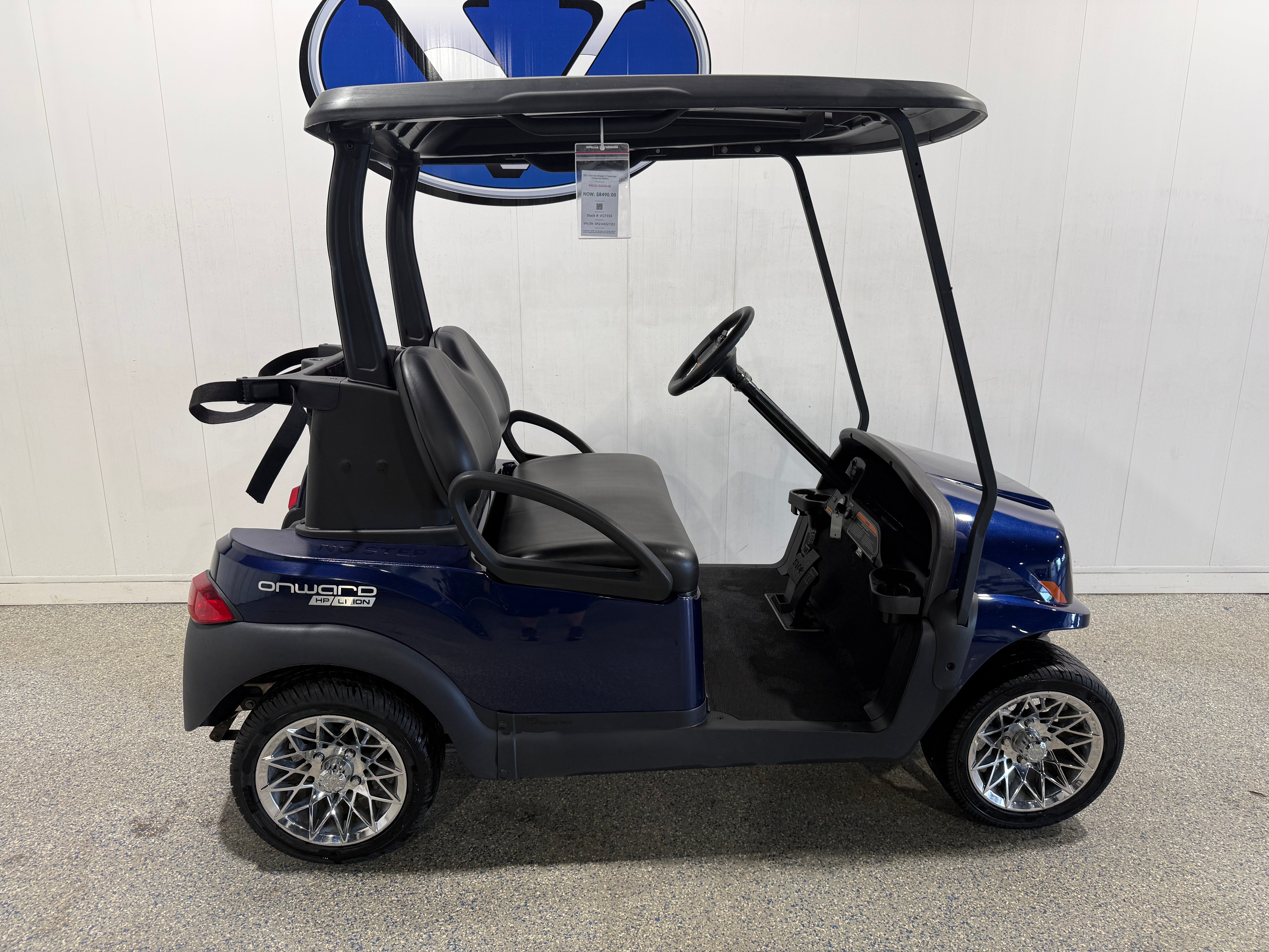 2021 Club Car Onward 2 Passenger Lithium Ion Electric