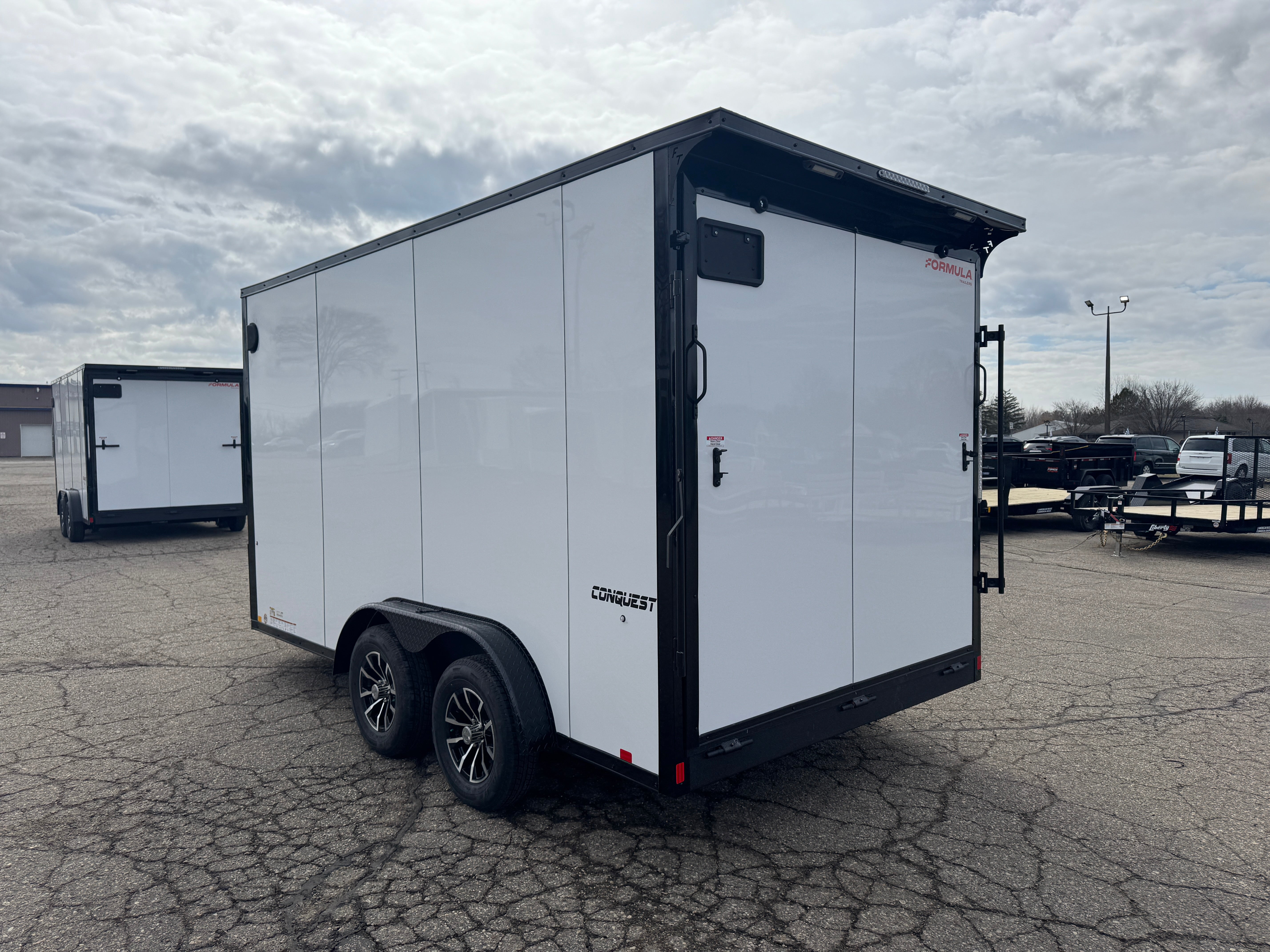 2026 Formula Conquest 7.5' x 14' Enclosed Trailer
