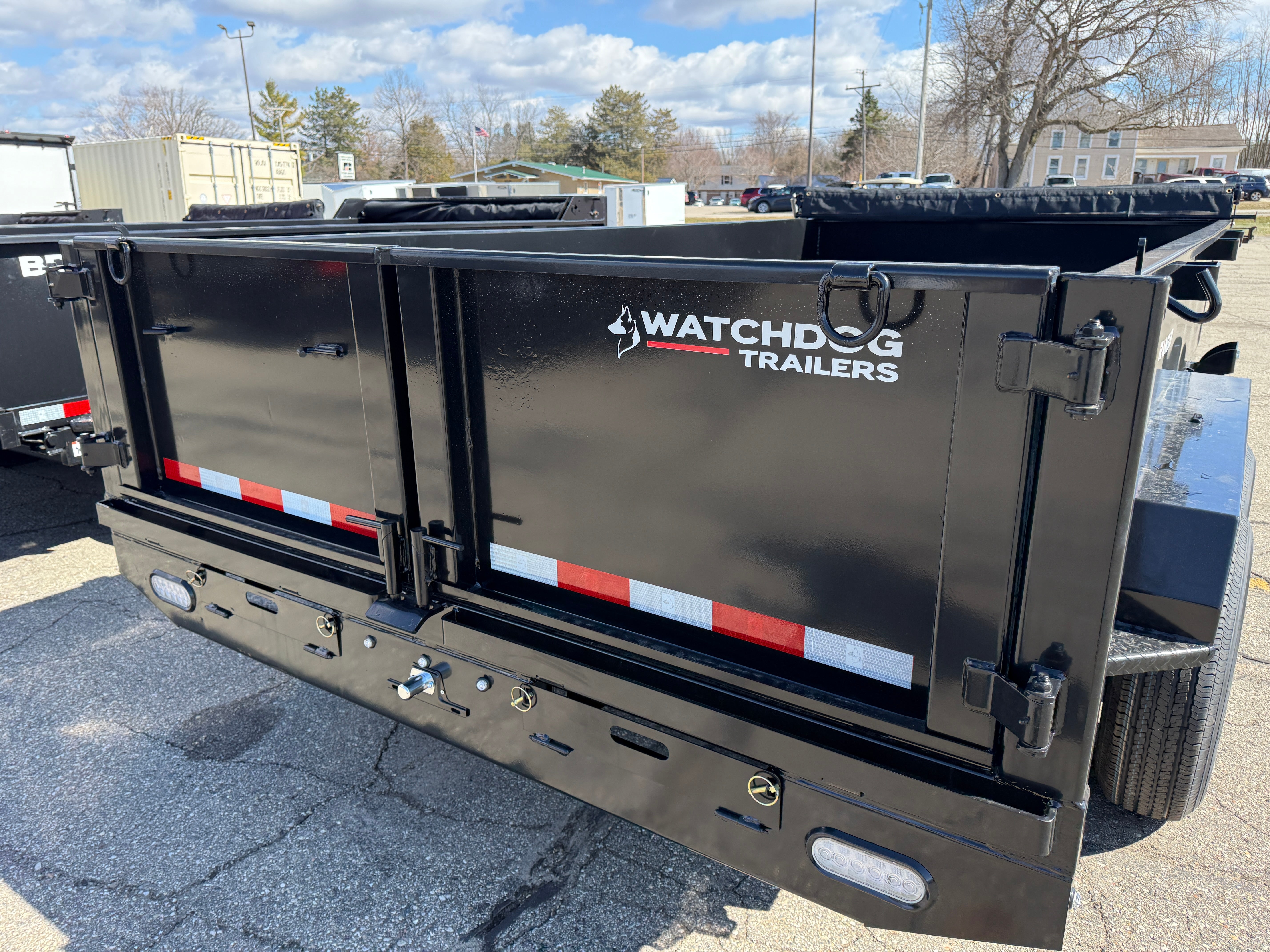 2026 Watchdog Wrangler 7' x 14' Telescoping Dump Trailer