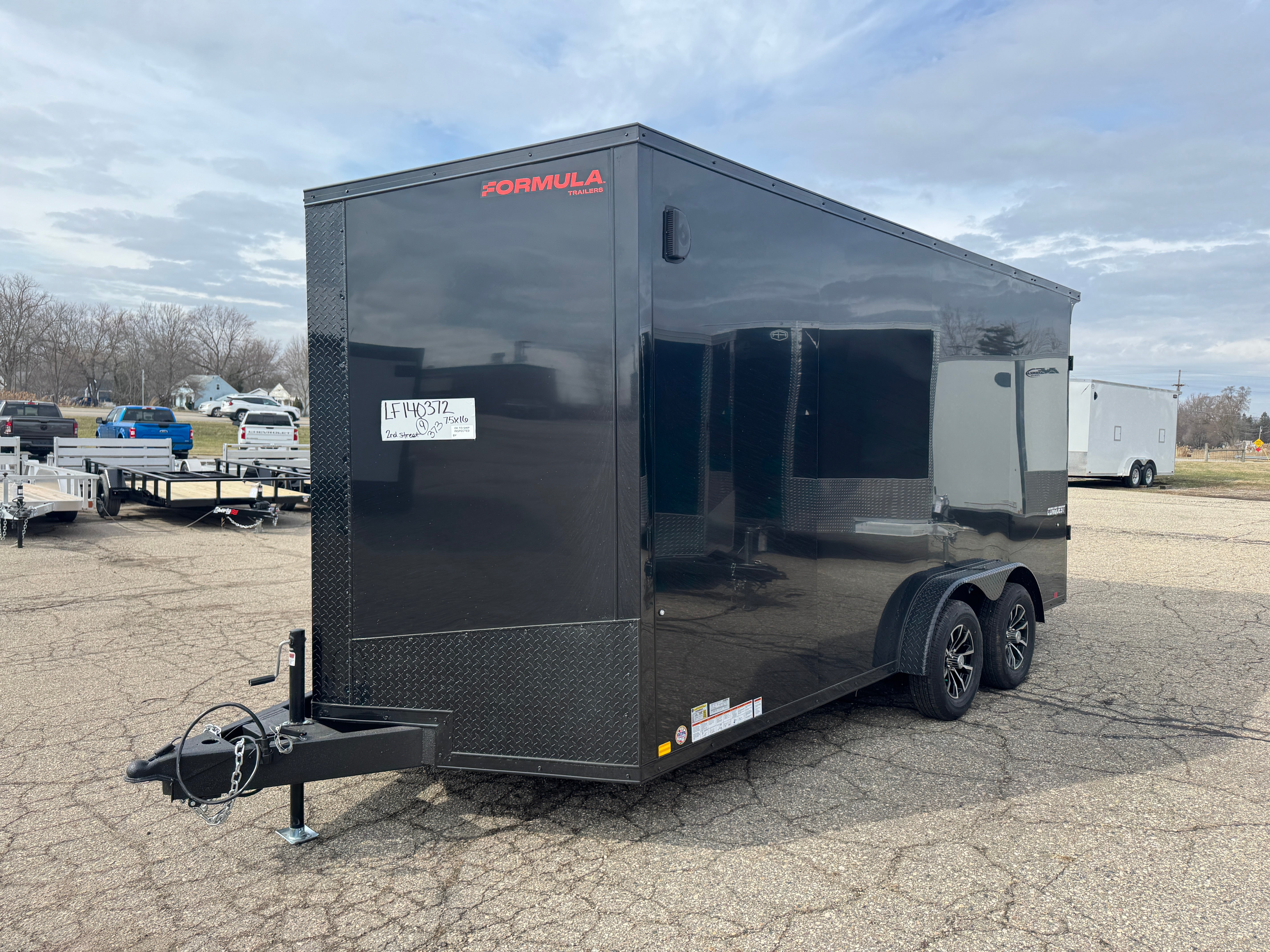 2026 Formula Conquest 7.5' x 16' Enclosed Trailer