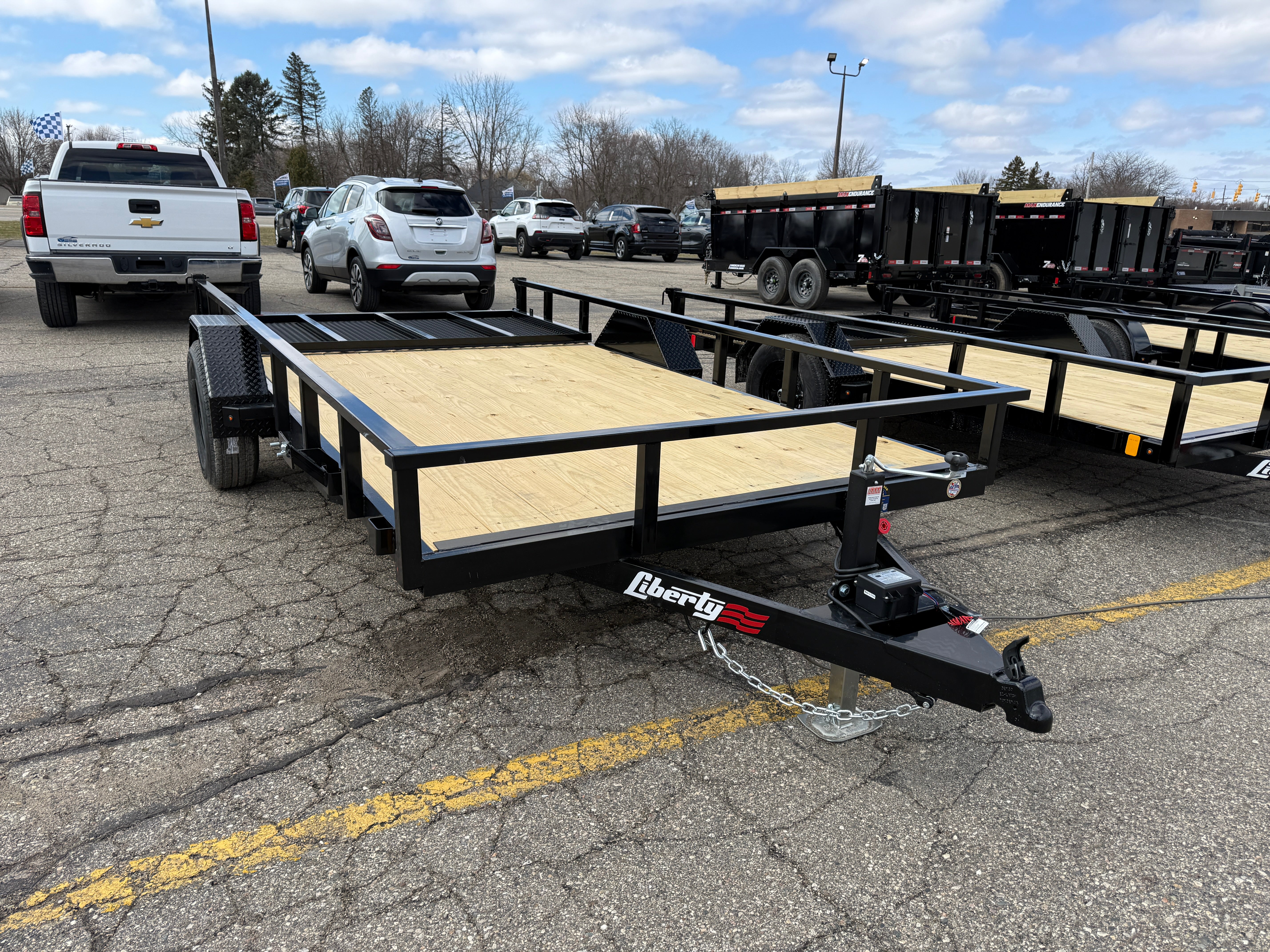2026 Liberty 83" x 14' Utility Trailer