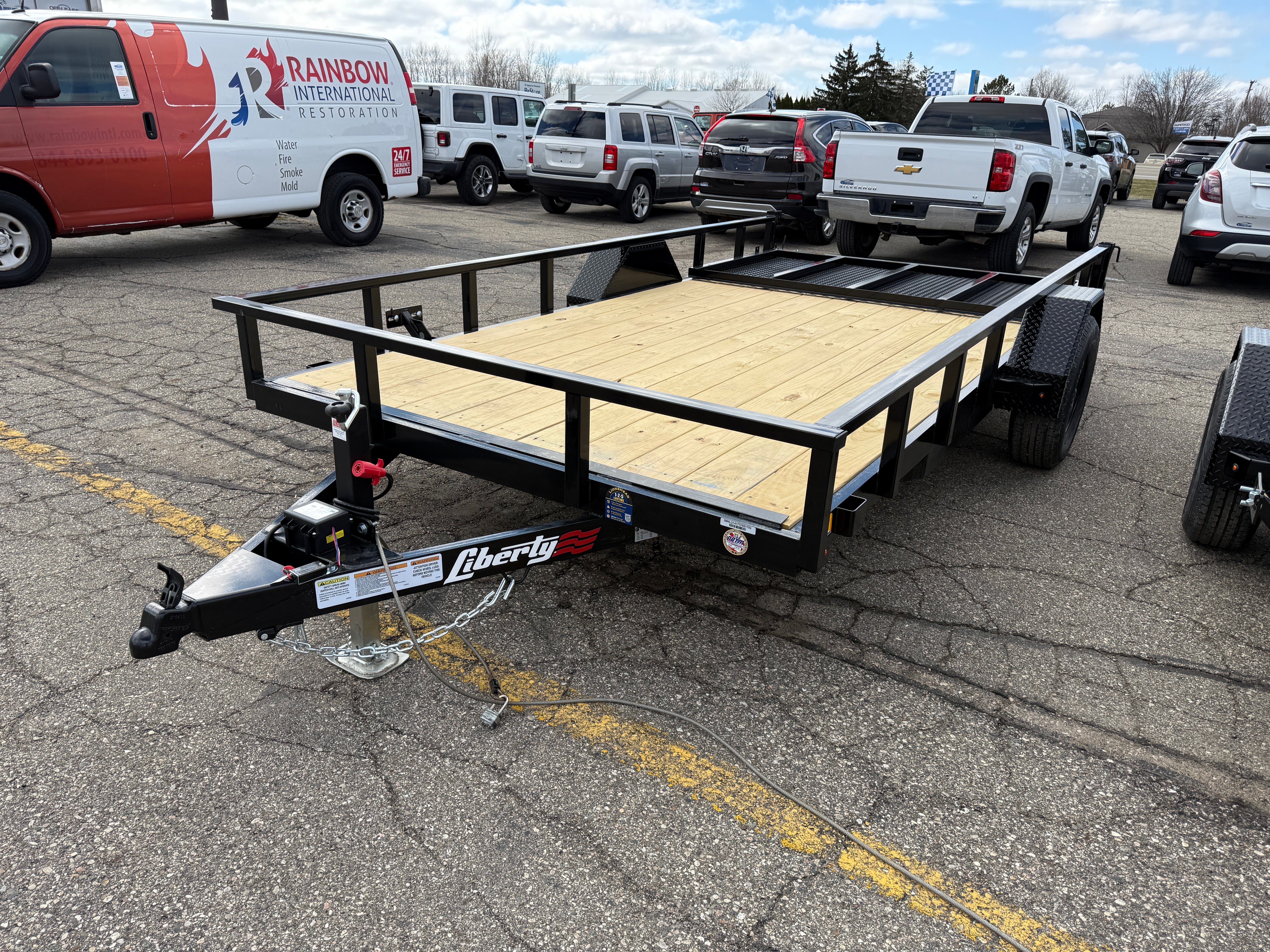 2026 Liberty 83" x 14' Utility Trailer
