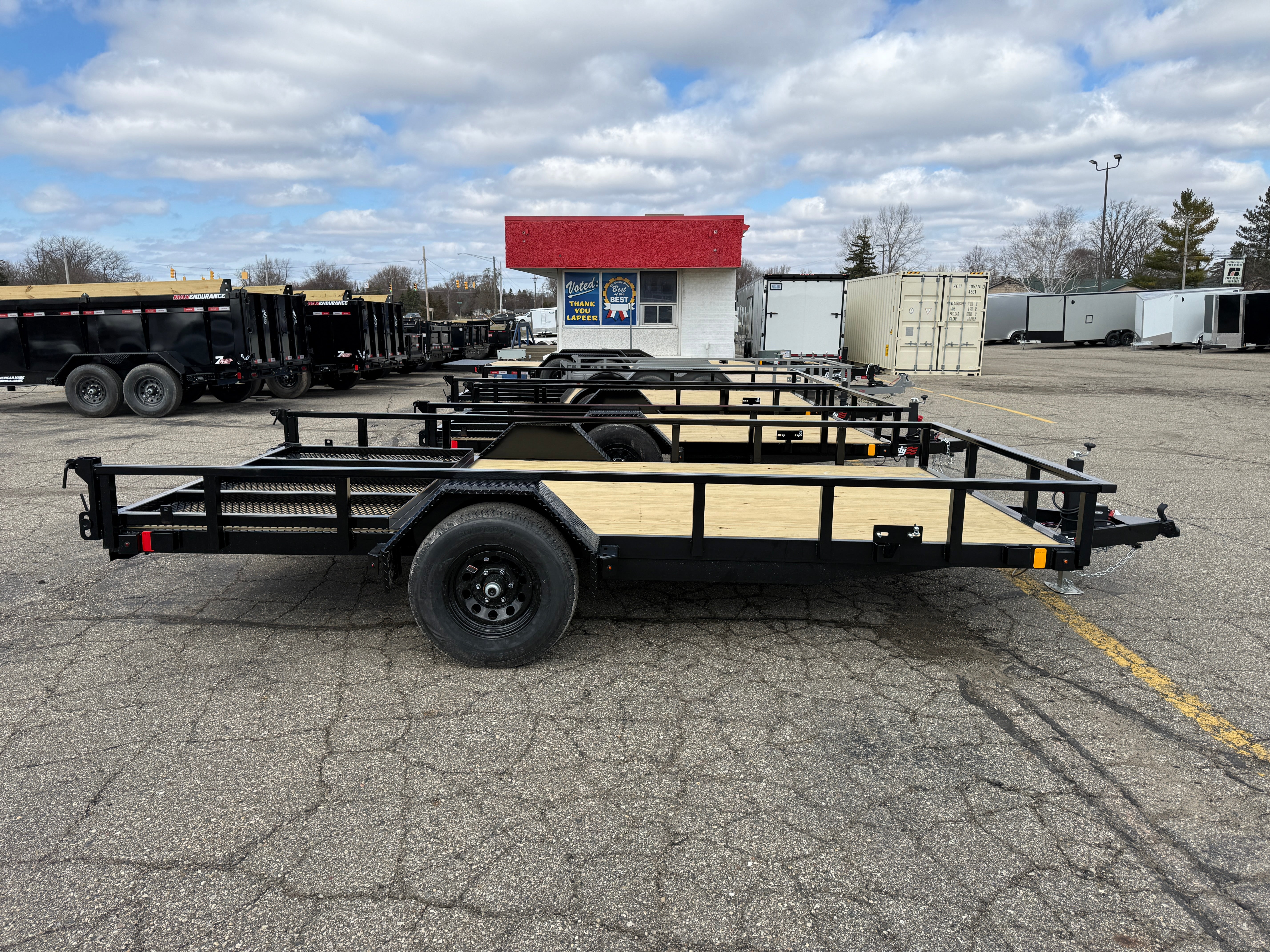 2026 Liberty 83" x 14' Utility Trailer