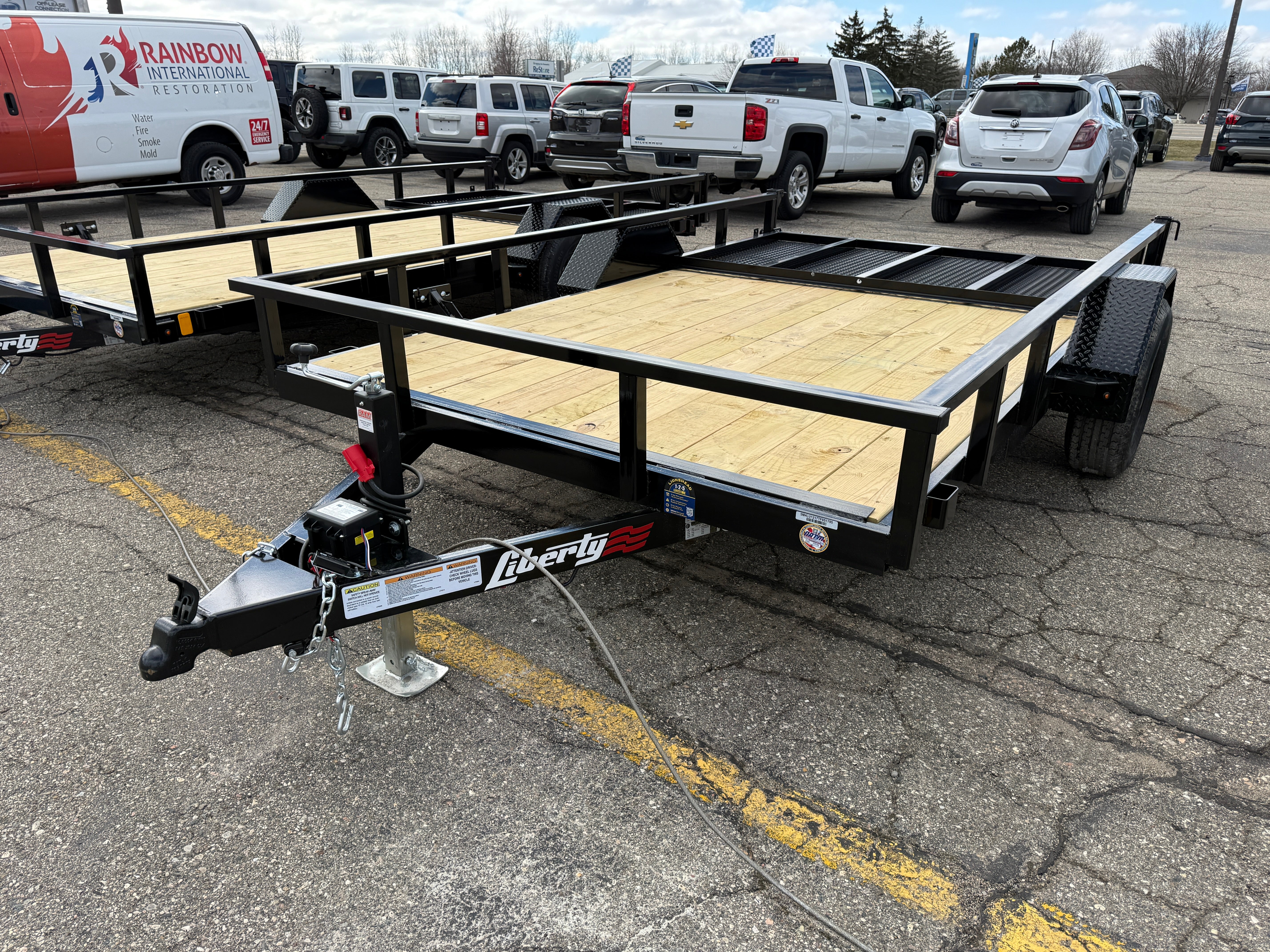 2026 Liberty 83" x 12' Utility Trailer