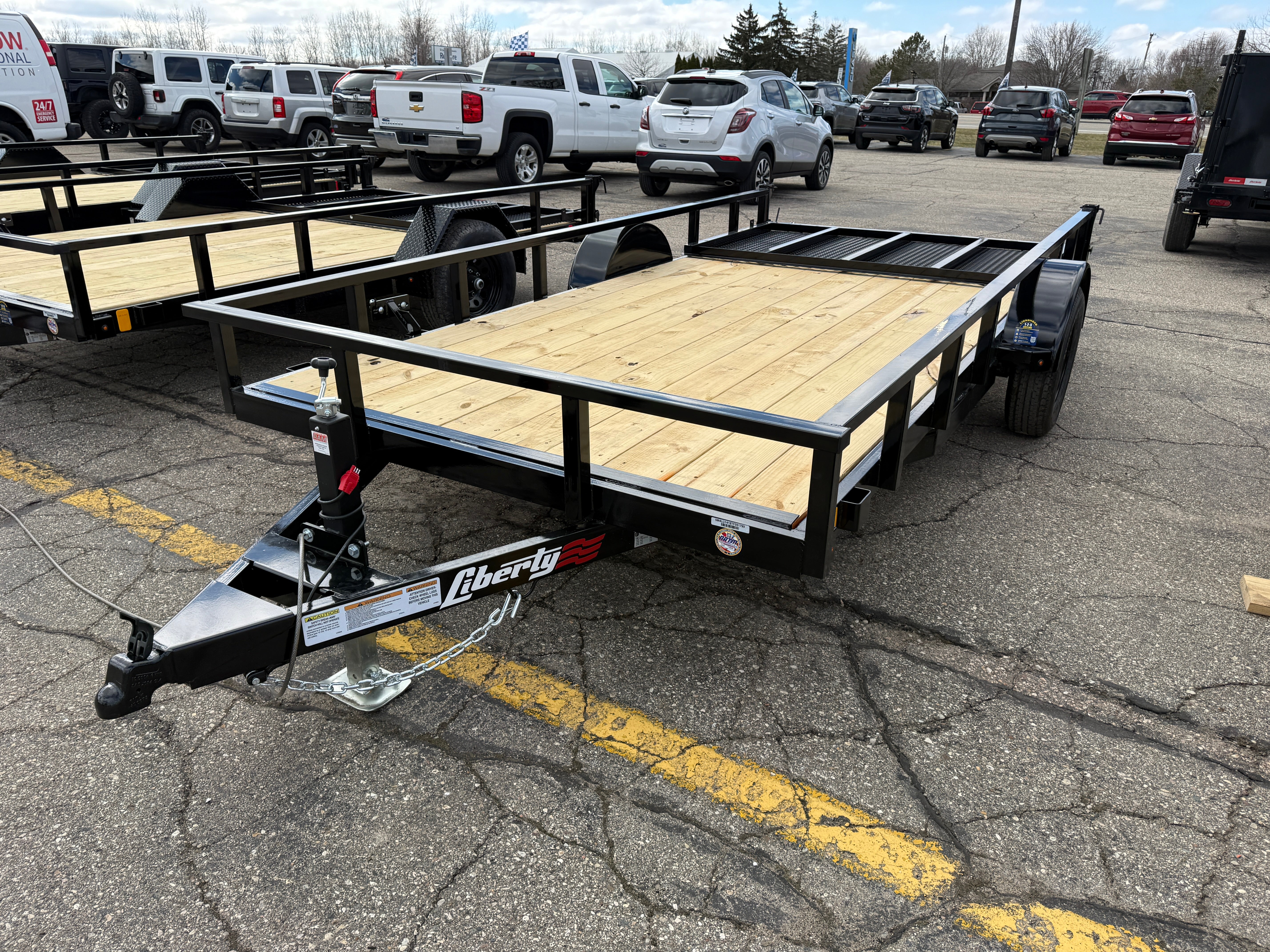 2026 Liberty 78" x 14' Utility Trailer