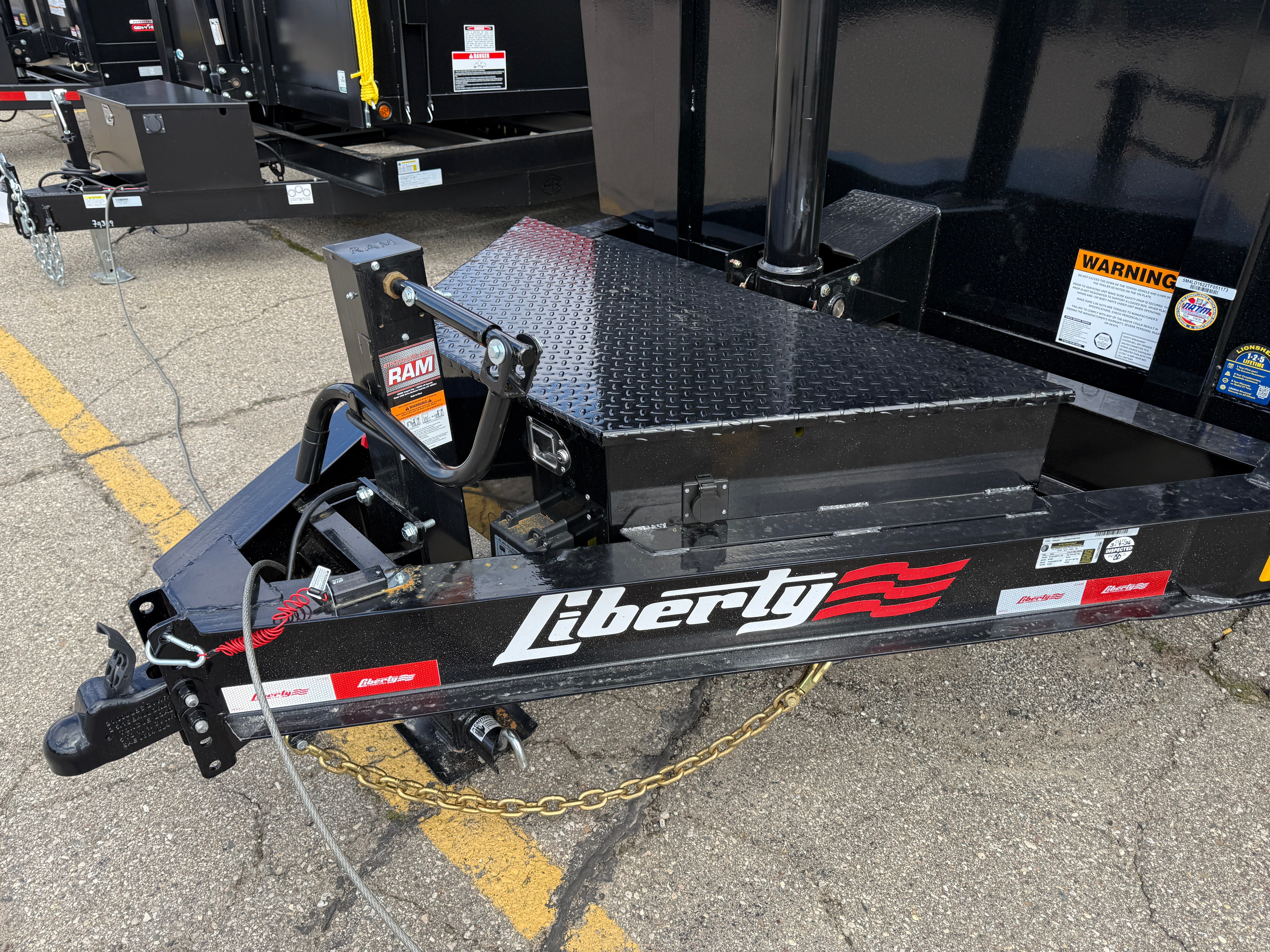 2026 Liberty 83" x 16" Telescoping Dump Trailer
