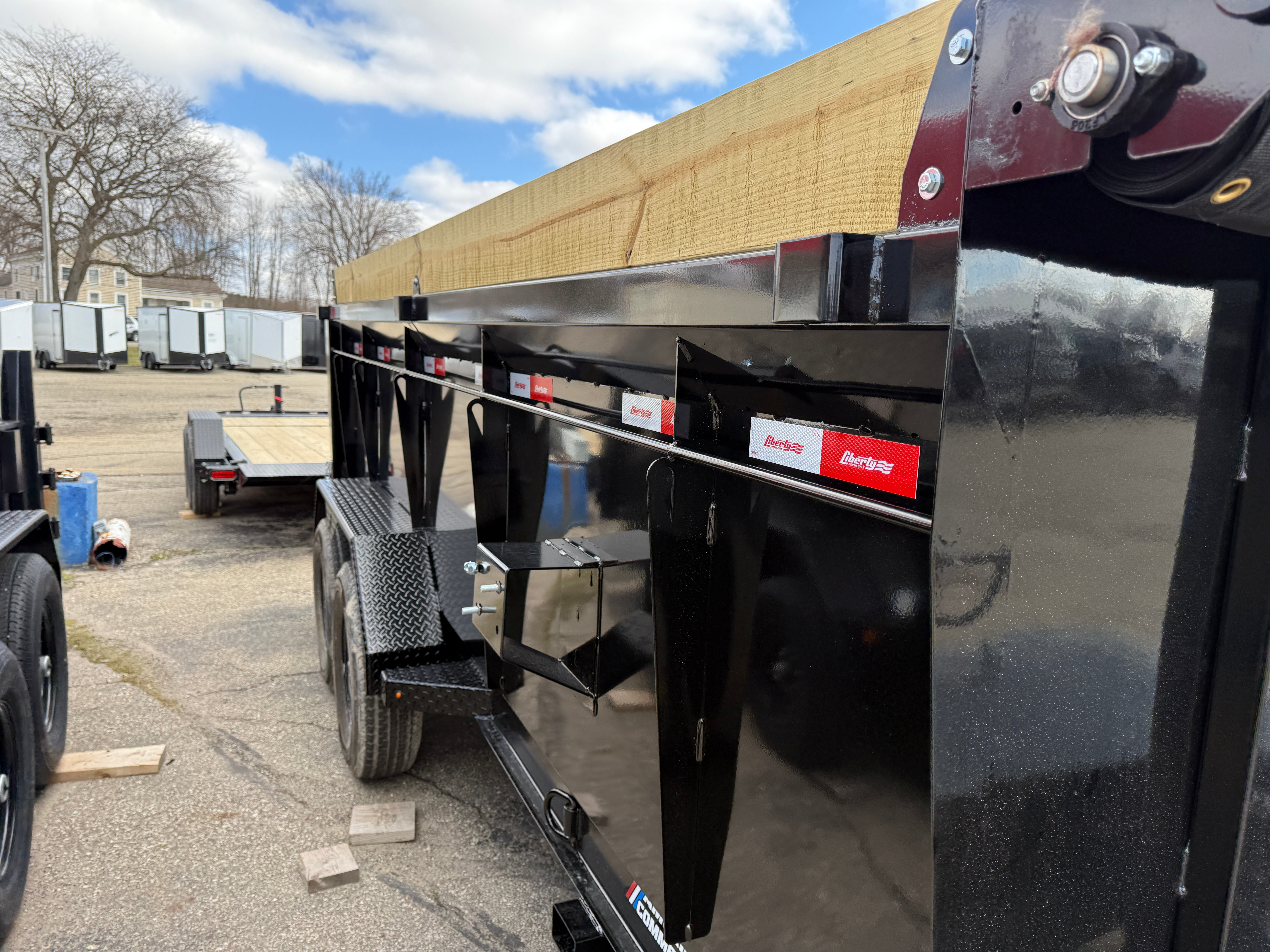 2026 Liberty 83" x 16" Telescoping Dump Trailer