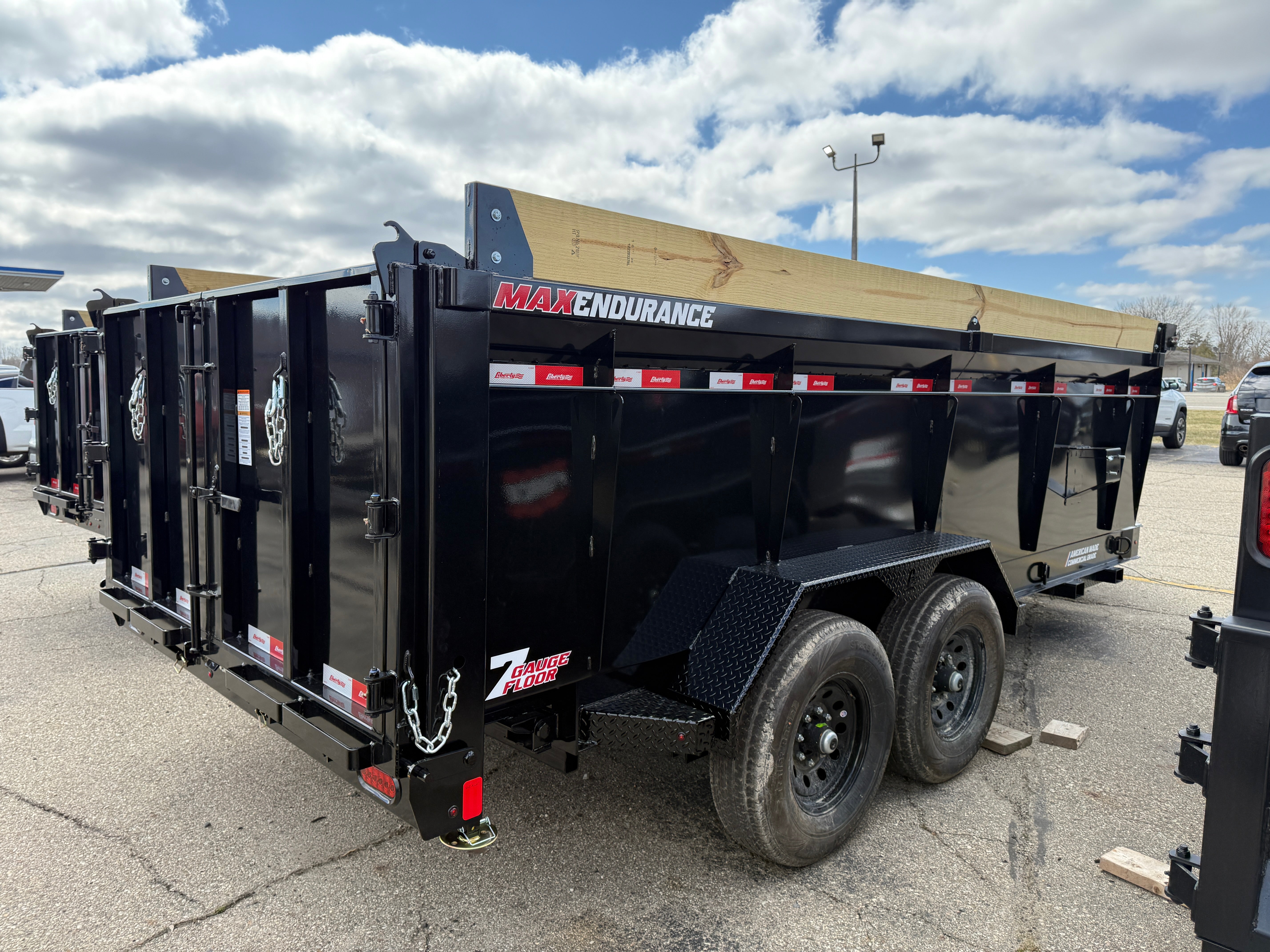 2026 Liberty 83" x 16" Telescoping Dump Trailer