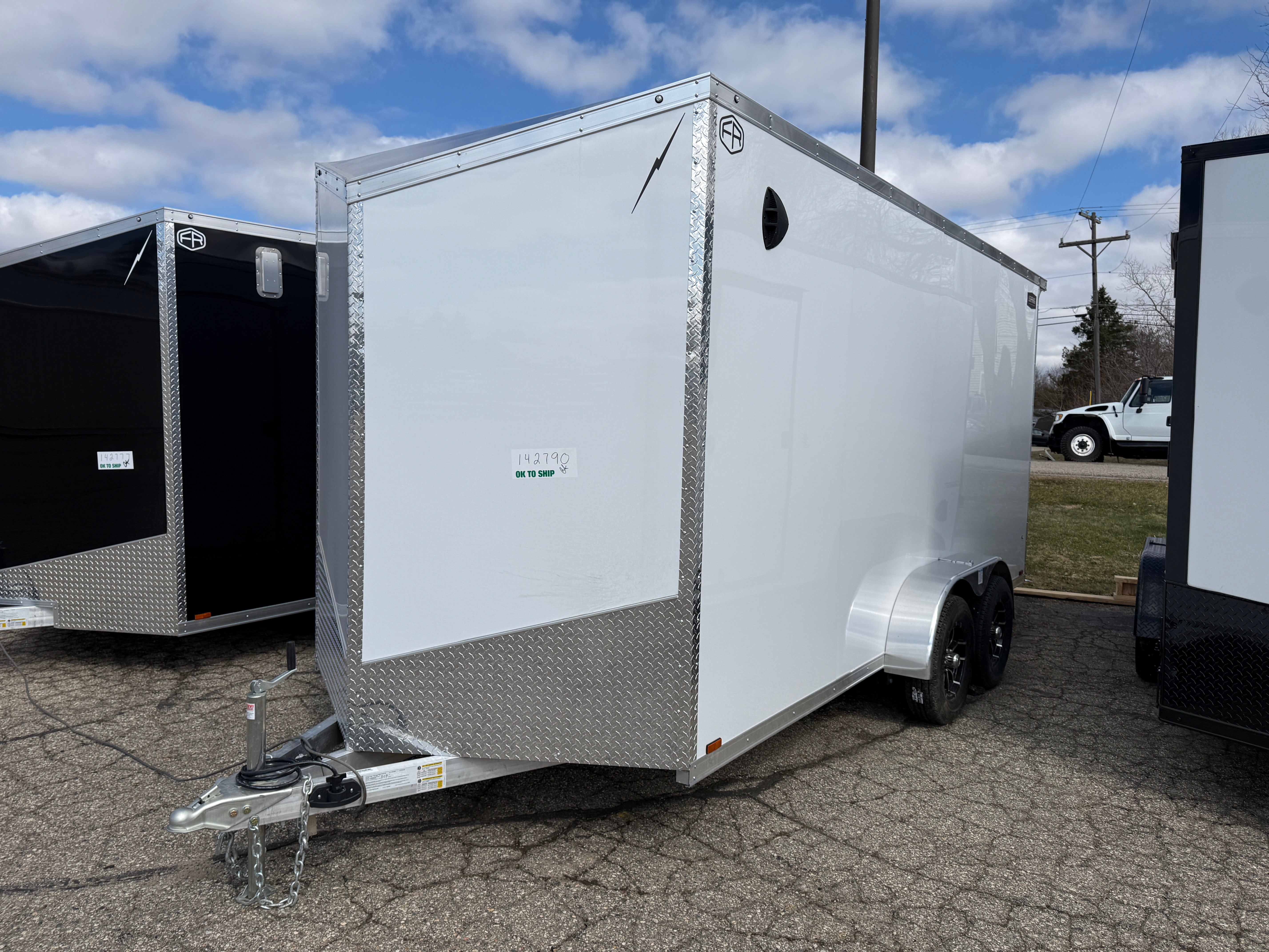2026 Lightning Aluminum 7' x 16' Enclosed Cargo Trailer