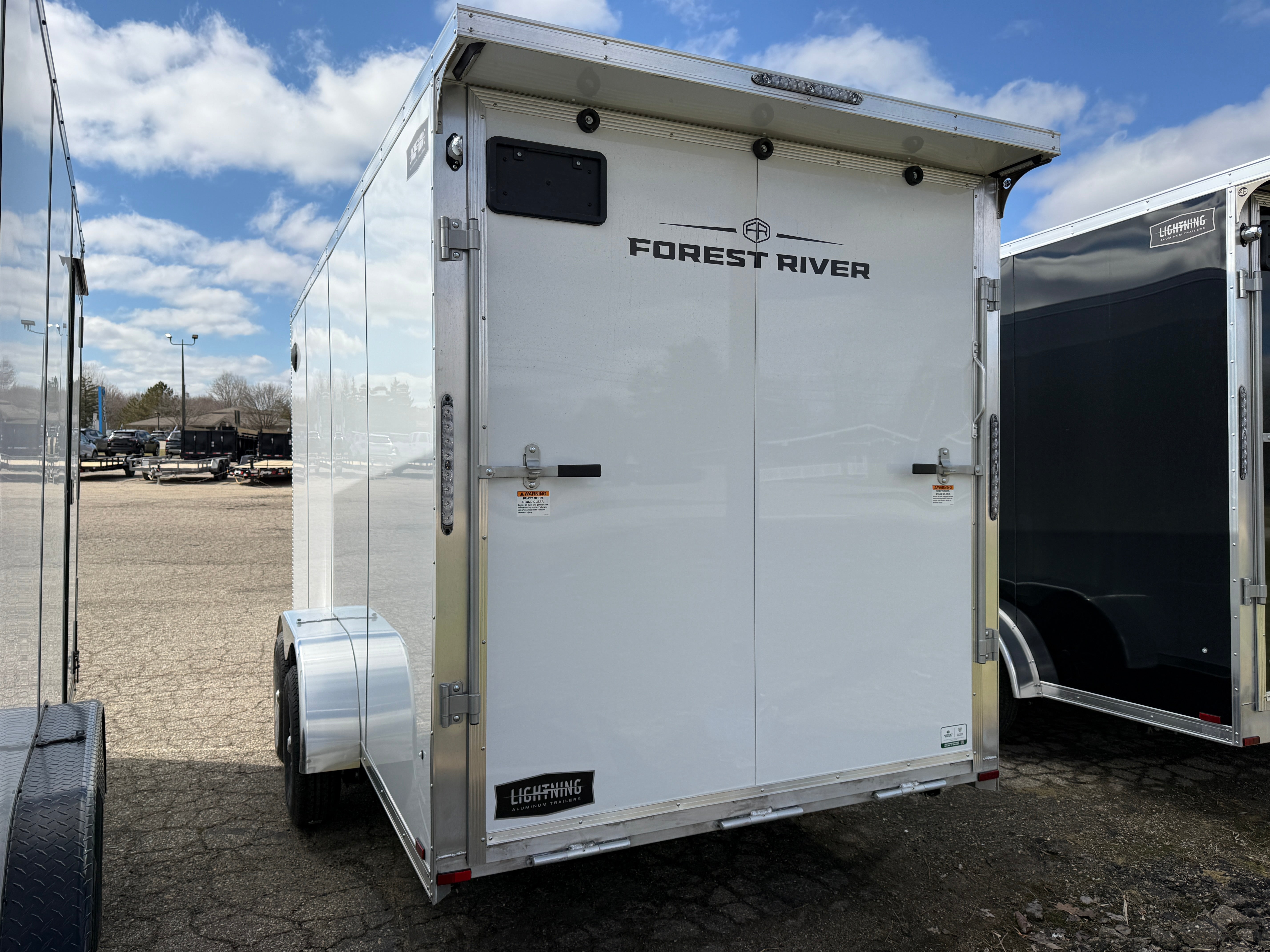 2026 Lightning Aluminum 7' x 16' Enclosed Cargo Trailer