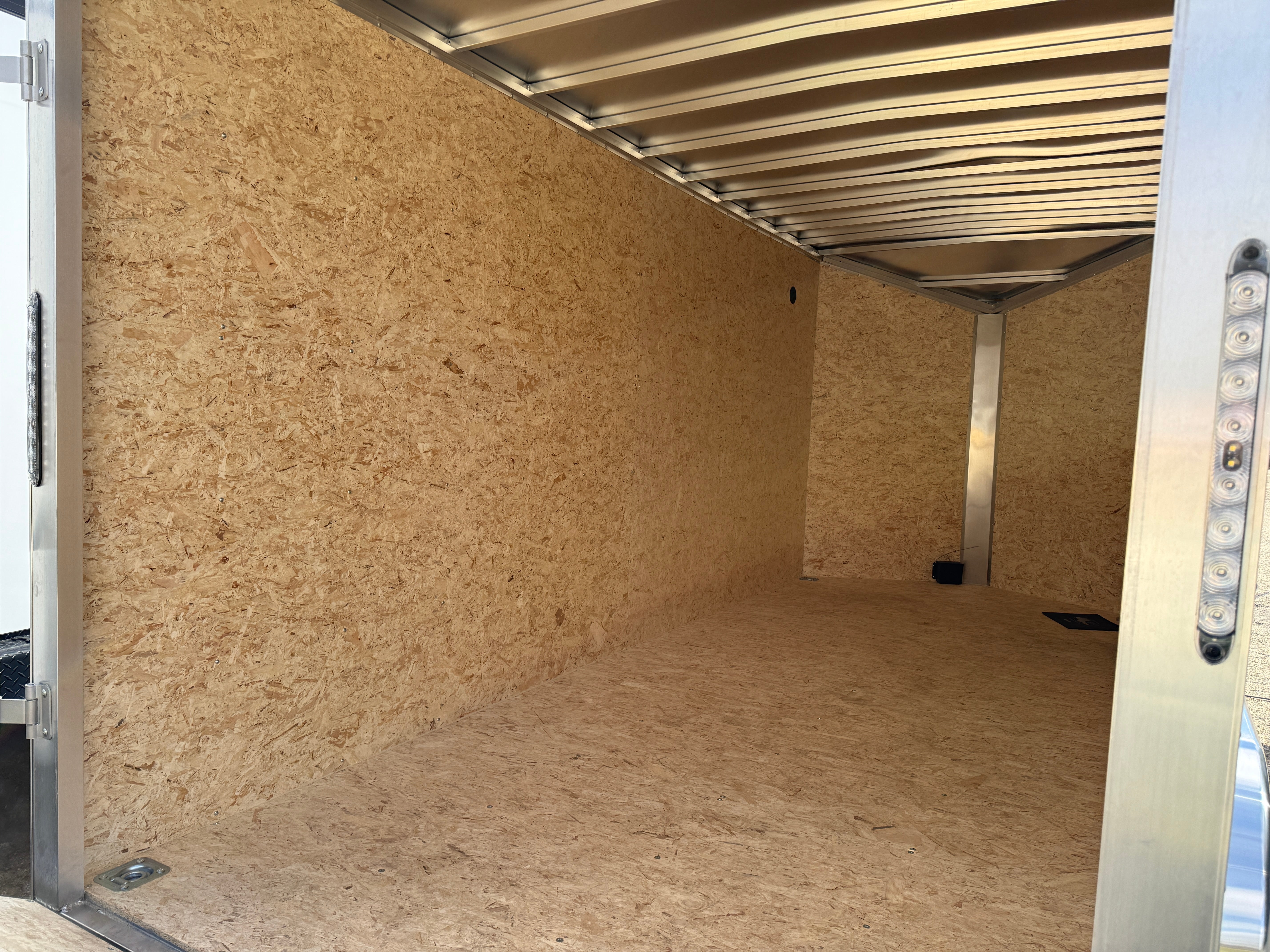 2026 Lightning Aluminum 7' x 16' Enclosed Cargo Trailer