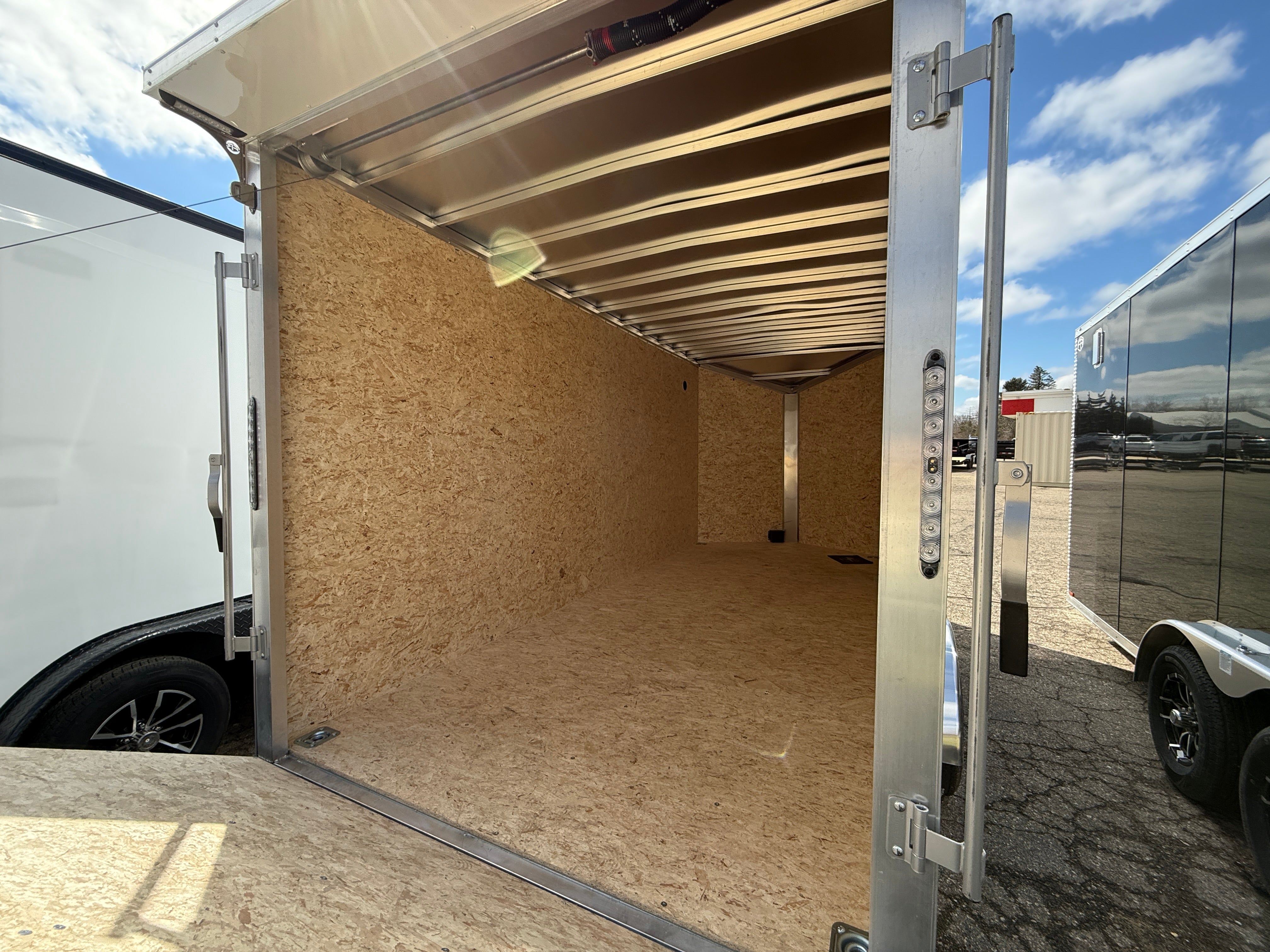 2026 Lightning Aluminum 7' x 16' Enclosed Cargo Trailer