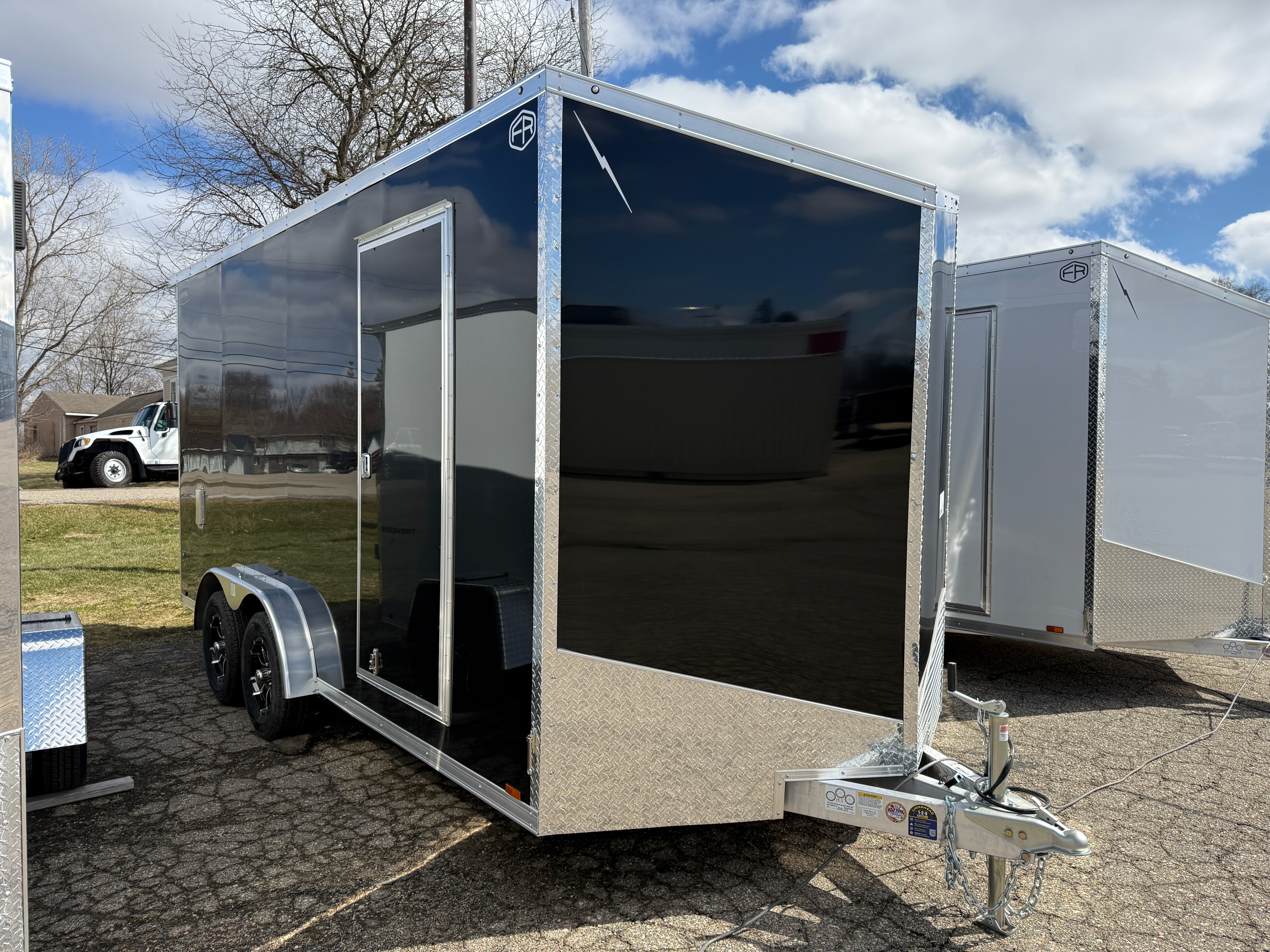 2026 Lightning Aluminum 7.5' x 16' Enclosed Cargo Trailer