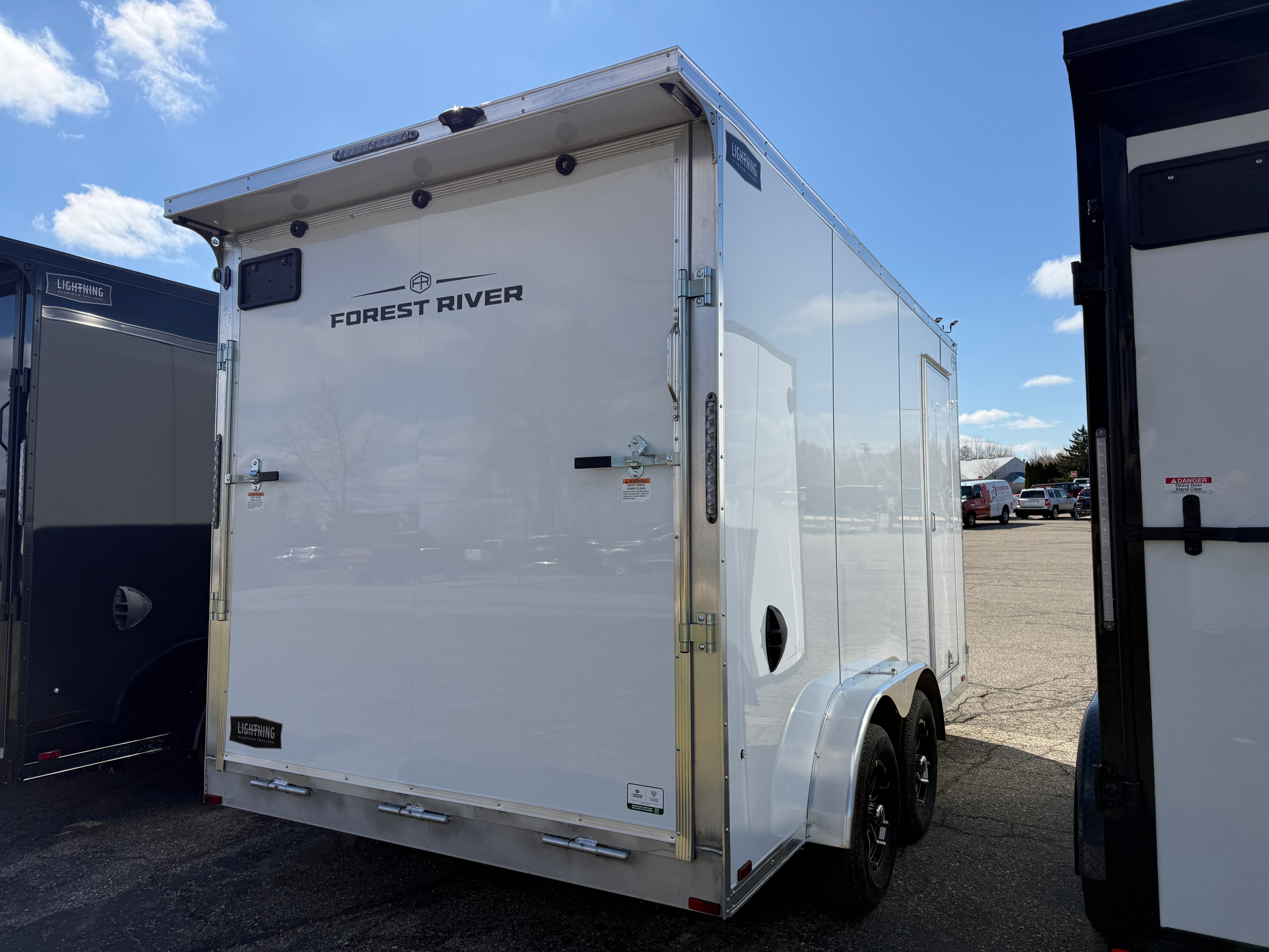 2026 Lightning Aluminum 7.5' x 14' Enclosed Cargo Trailer