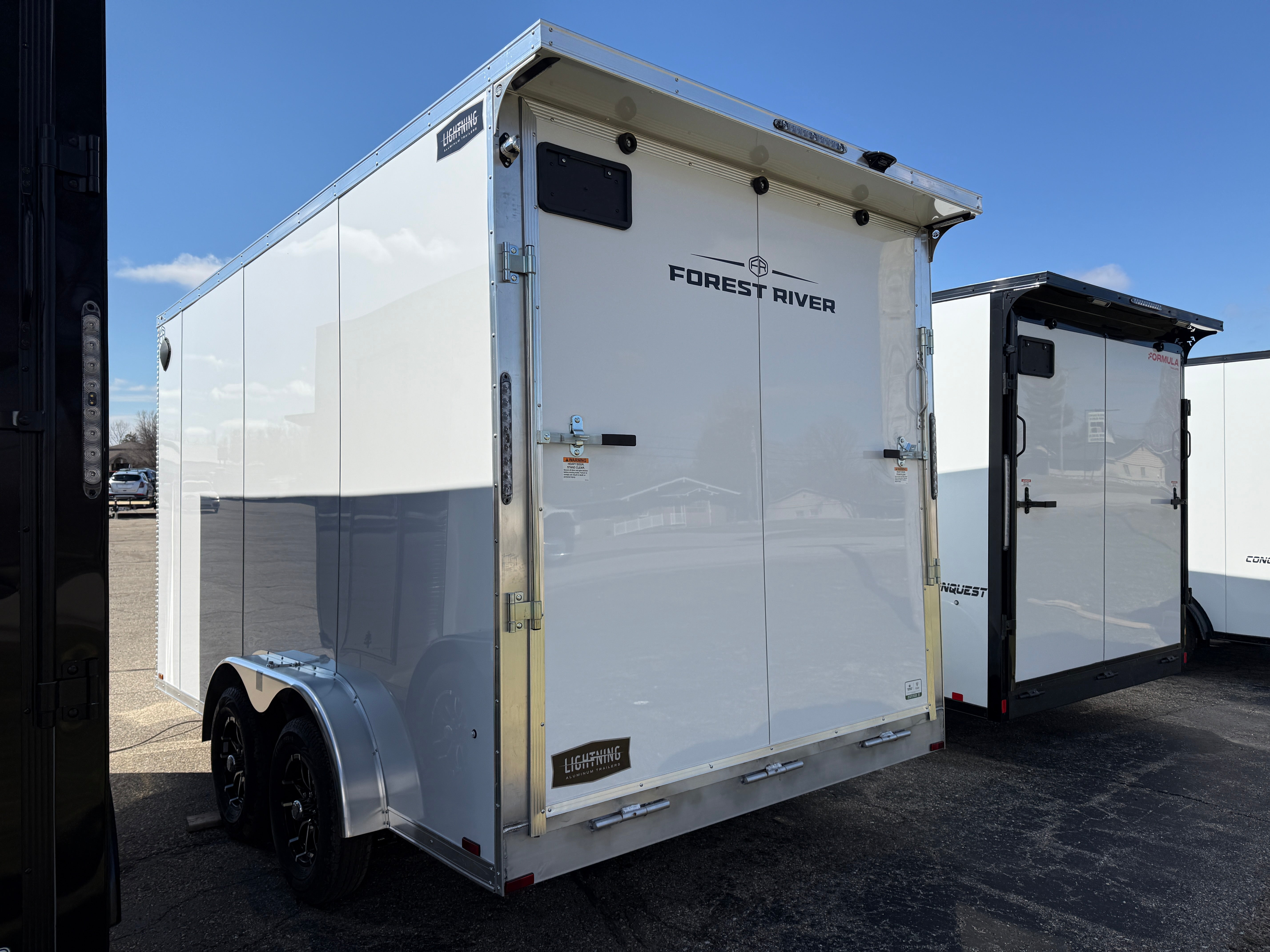 2026 Lightning Aluminum 7.5' x 14' Enclosed Cargo Trailer