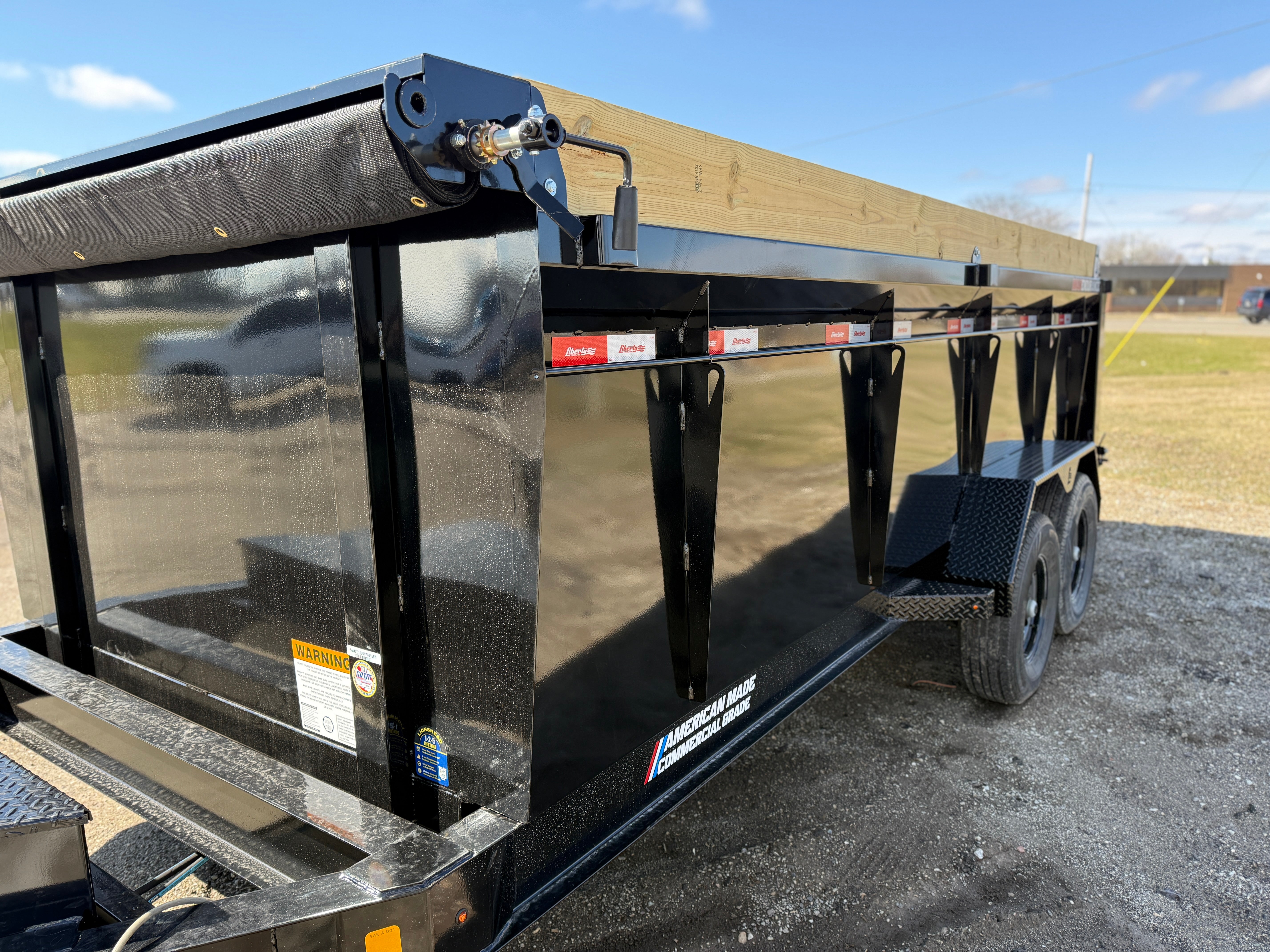 2026 Liberty 83" x 16" Dump Trailer