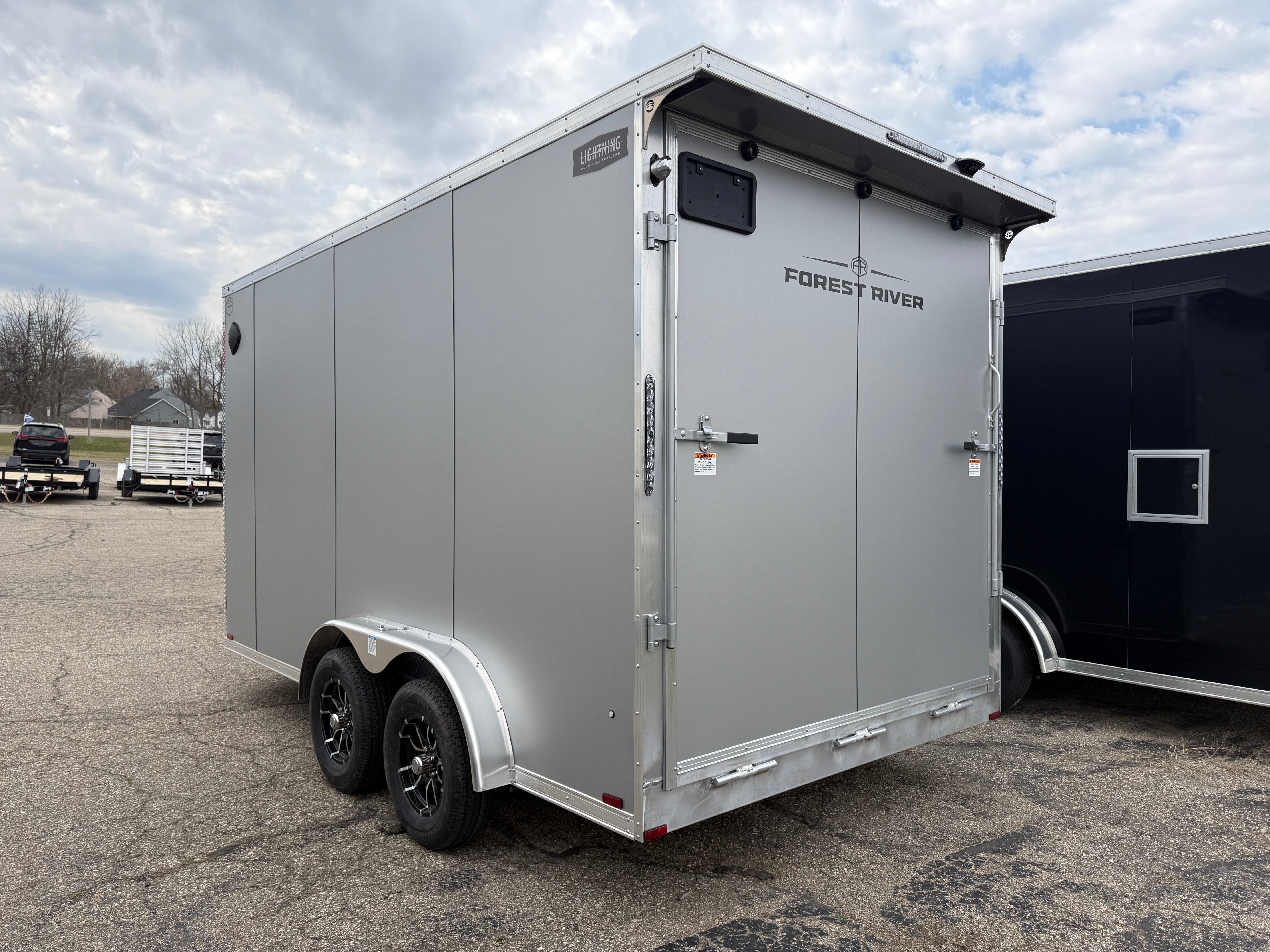 2026 Lightning Aluminum 7.5' x 14' Enclosed Cargo Trailer