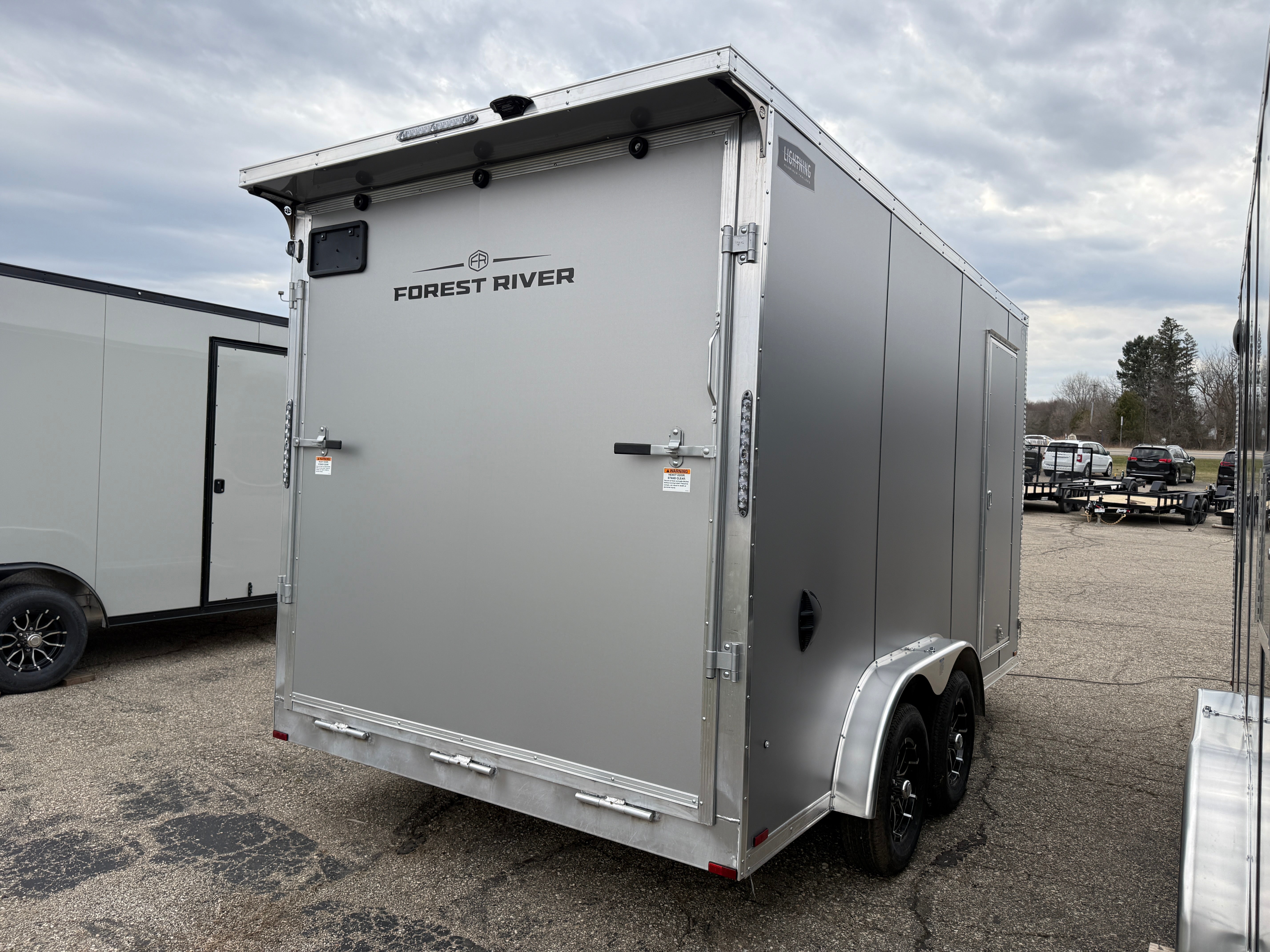 2026 Lightning Aluminum 7.5' x 14' Enclosed Cargo Trailer