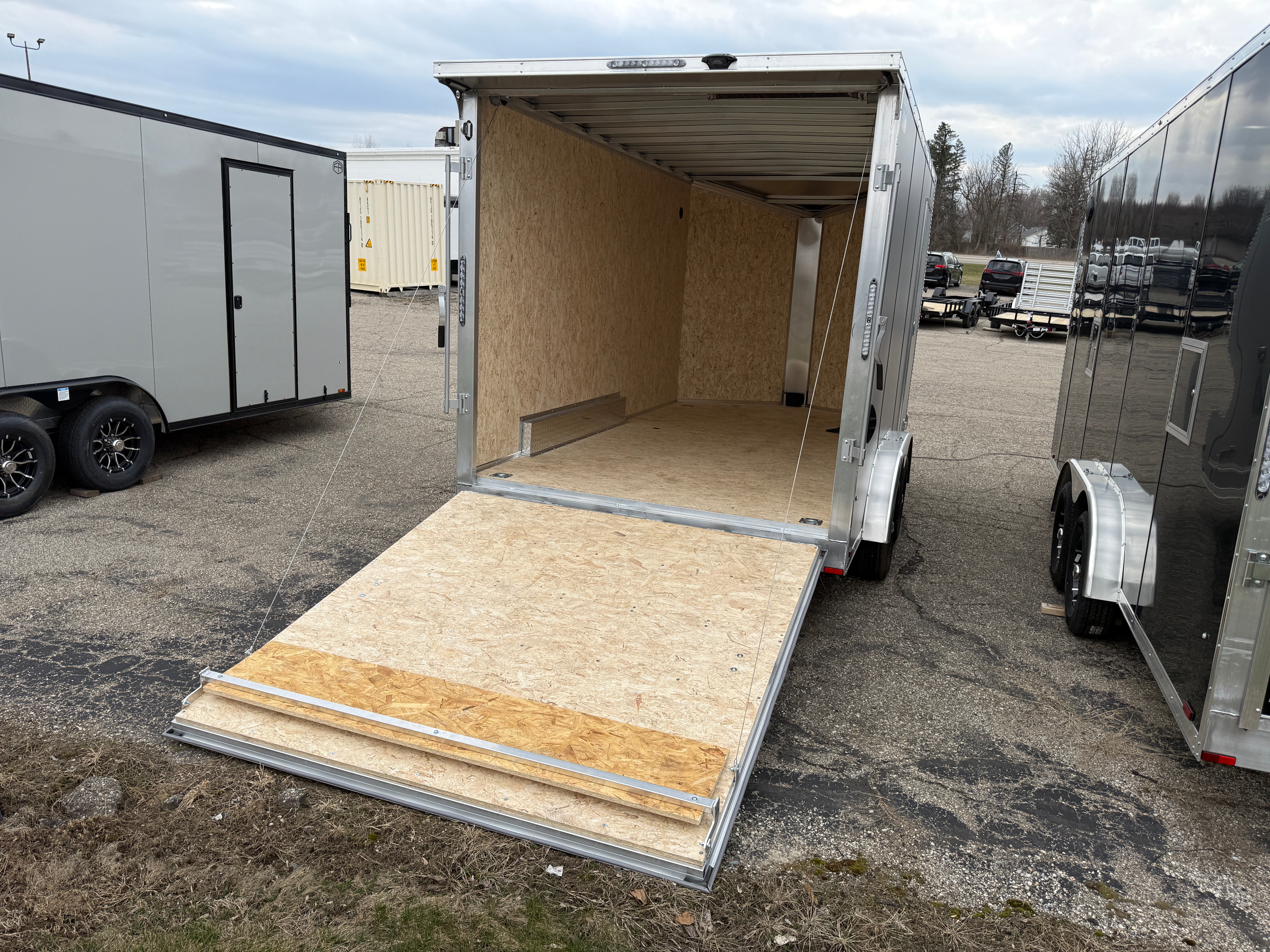 2026 Lightning Aluminum 7.5' x 14' Enclosed Cargo Trailer