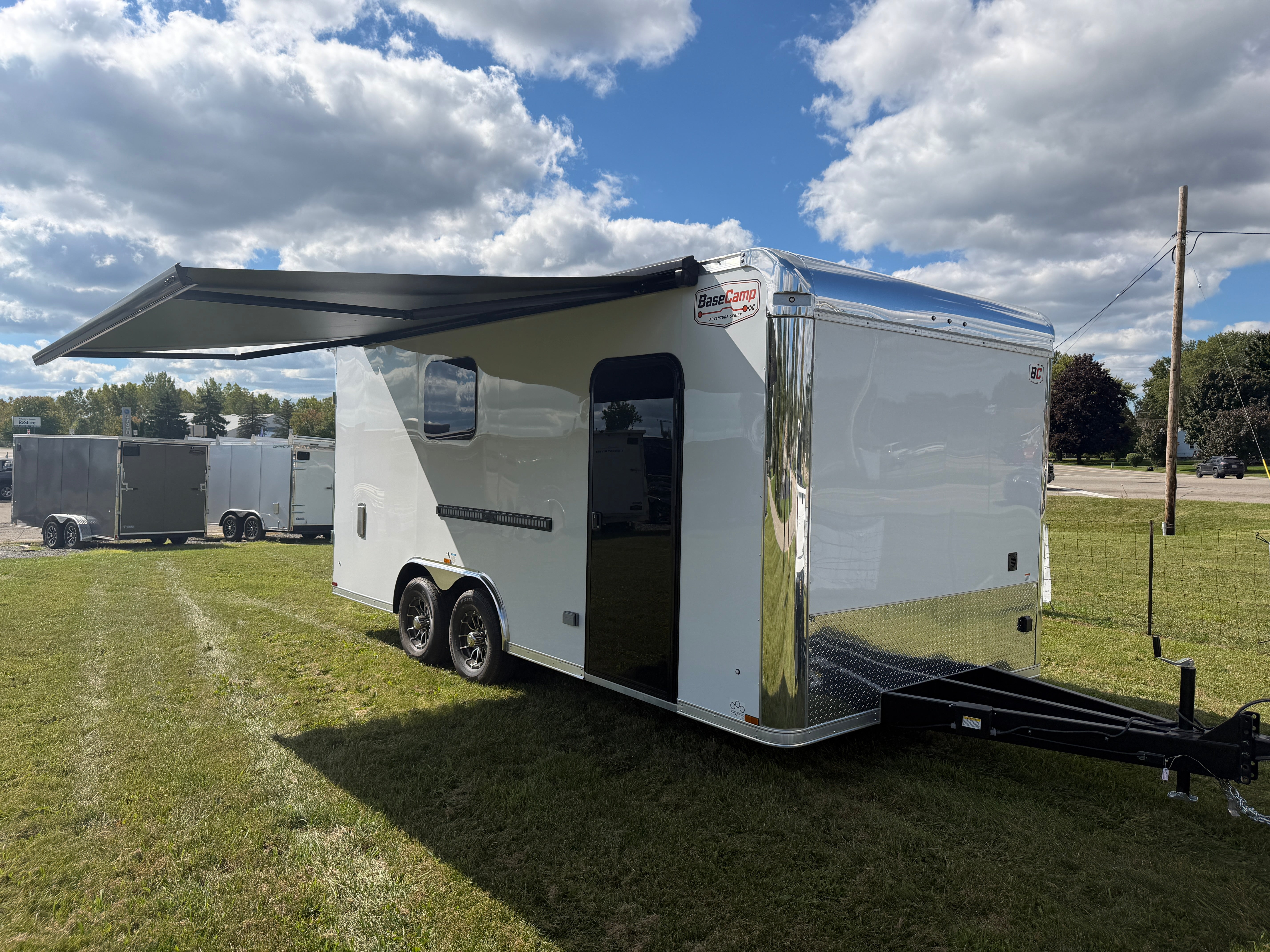 2027 BaseCamp 8.5' x 18' Toy Hauler Camper