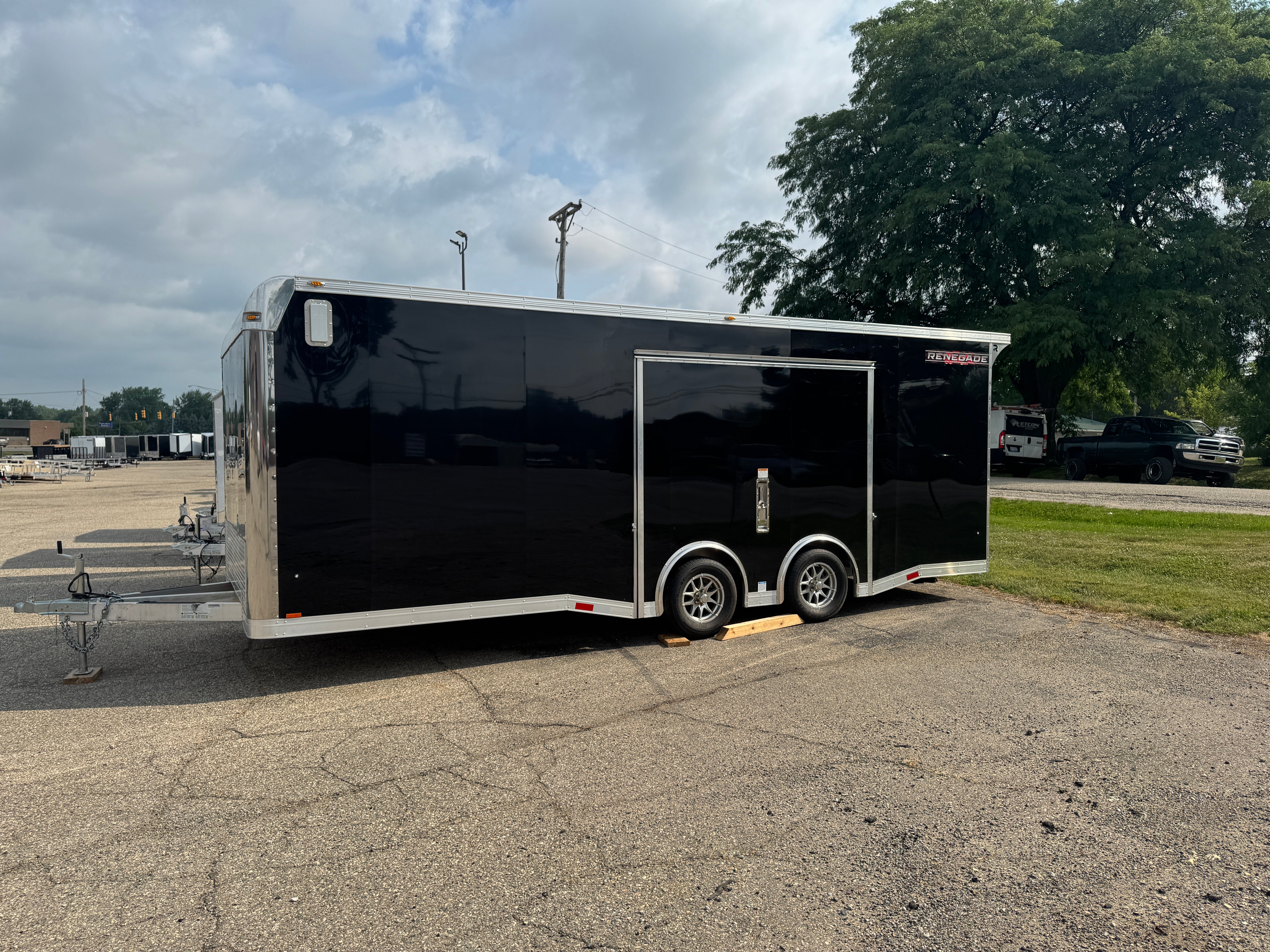 2025 Renegade Aluminum 8.5' x 22' Enclosed Car Hauler - DEMO