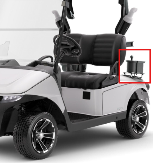 E-Z-GO RXV Club & Ball Washer Kit (Driver Side)