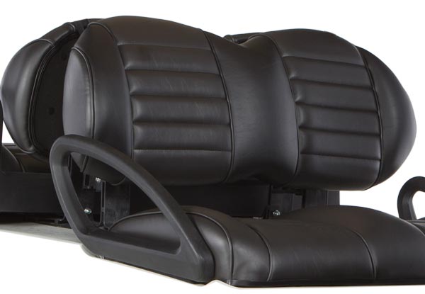 Premium Black Front Seat Back