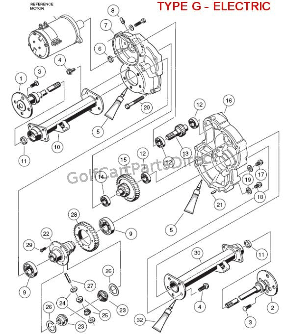 Electric DC Transaxle