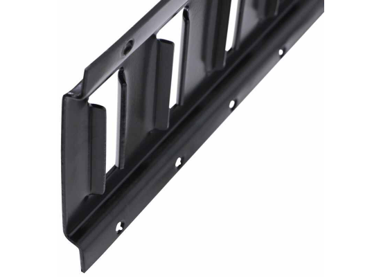 etrailer Horizontal E-Track - Black Powder Coated Steel - 2,000 lbs - 94" Long - Qty 4