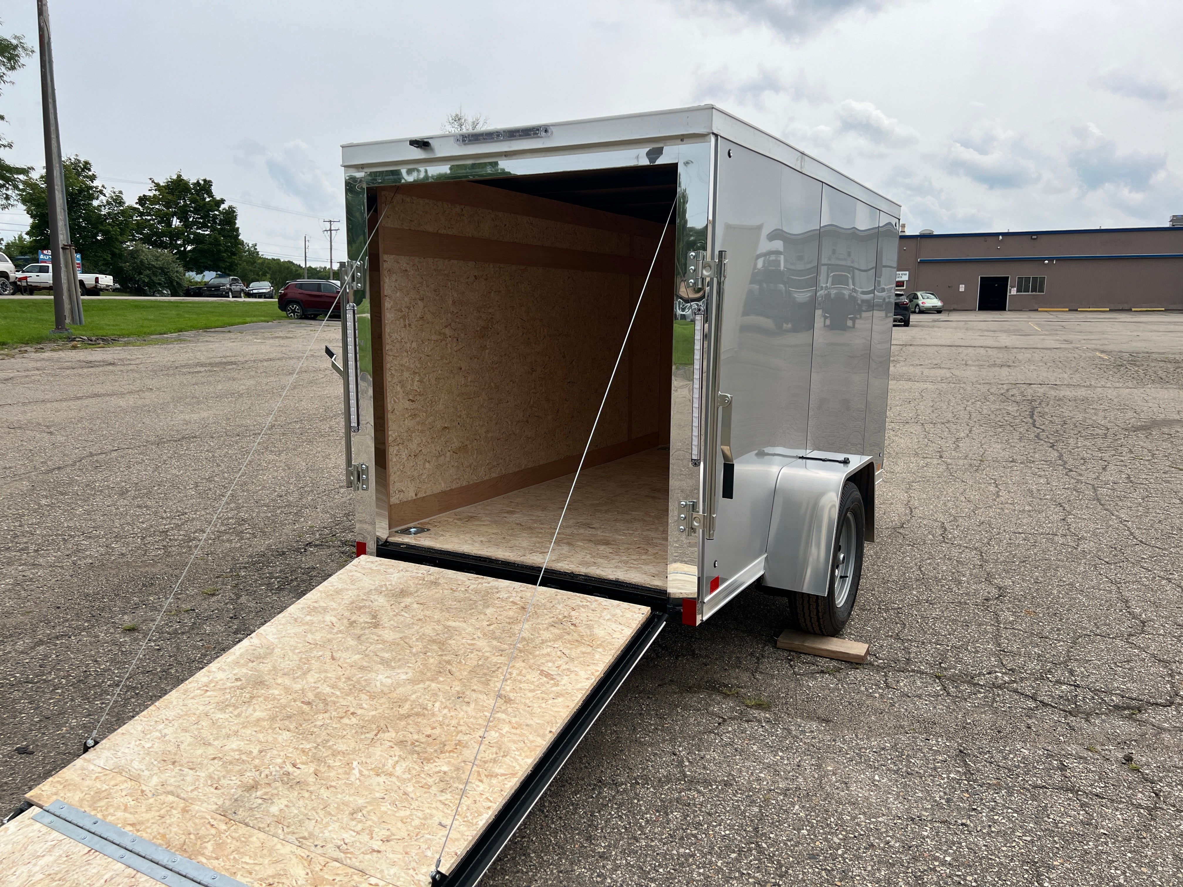 2024 Cross 5' x 10' Alpha Series Enclosed Trailer