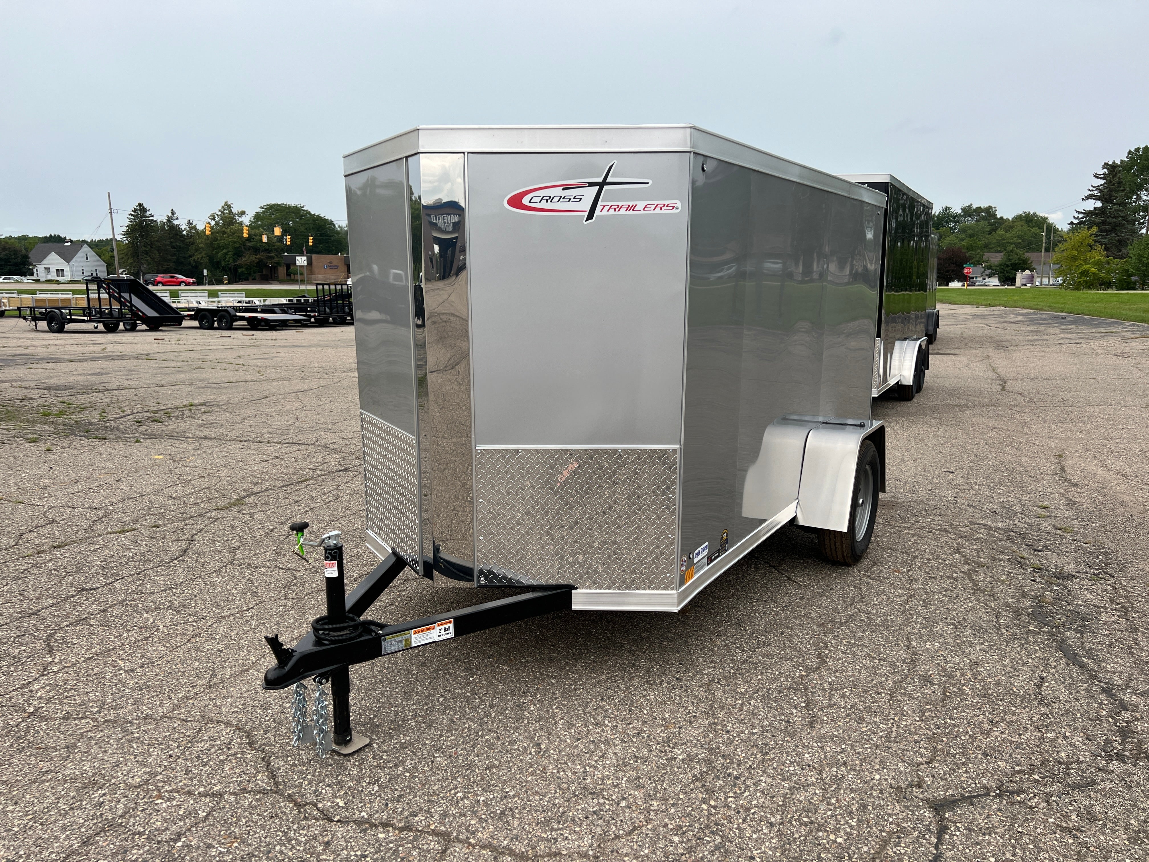 2024 Cross 5' x 10' Alpha Series Enclosed Trailer