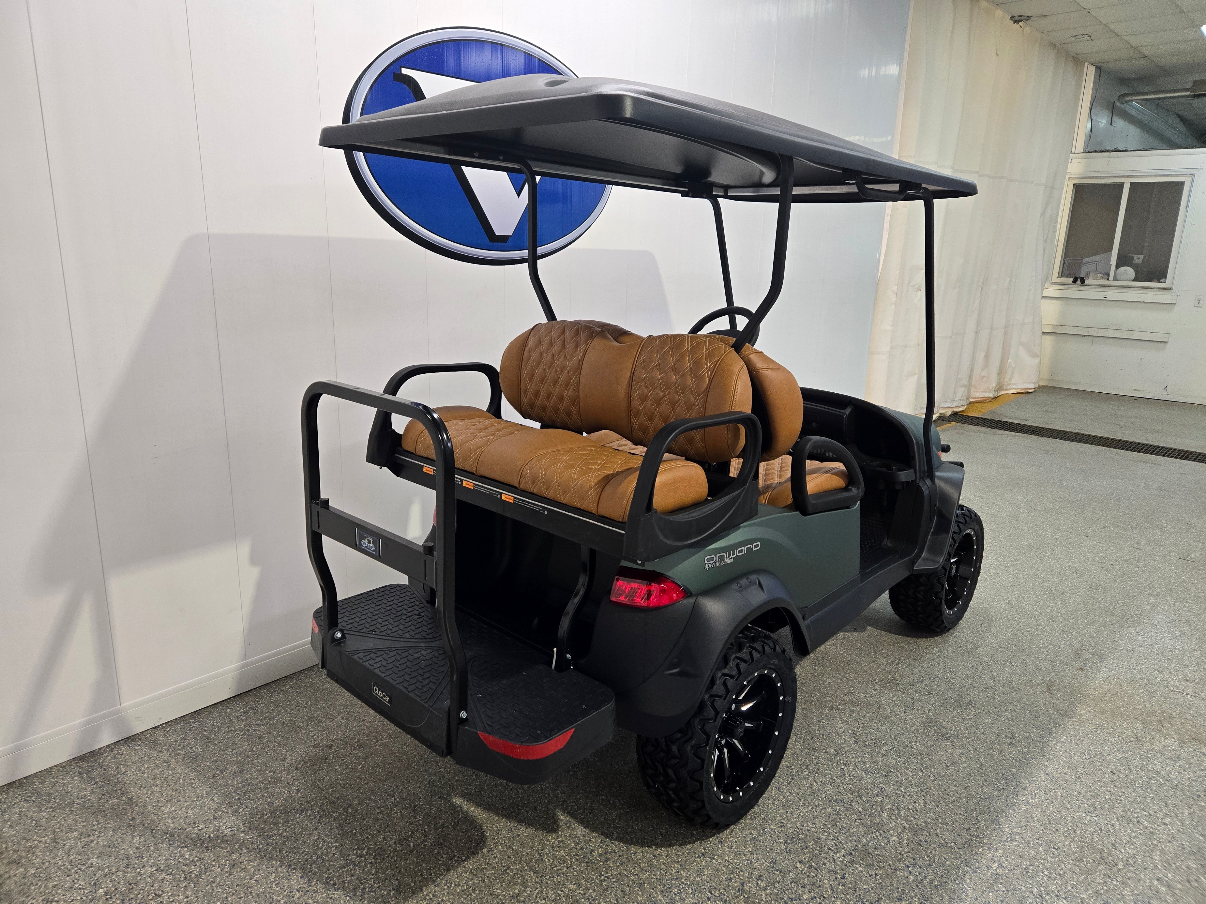 2025 Club Car Onward Green Jacket Special Edition 4 Passenger Lifted Gas