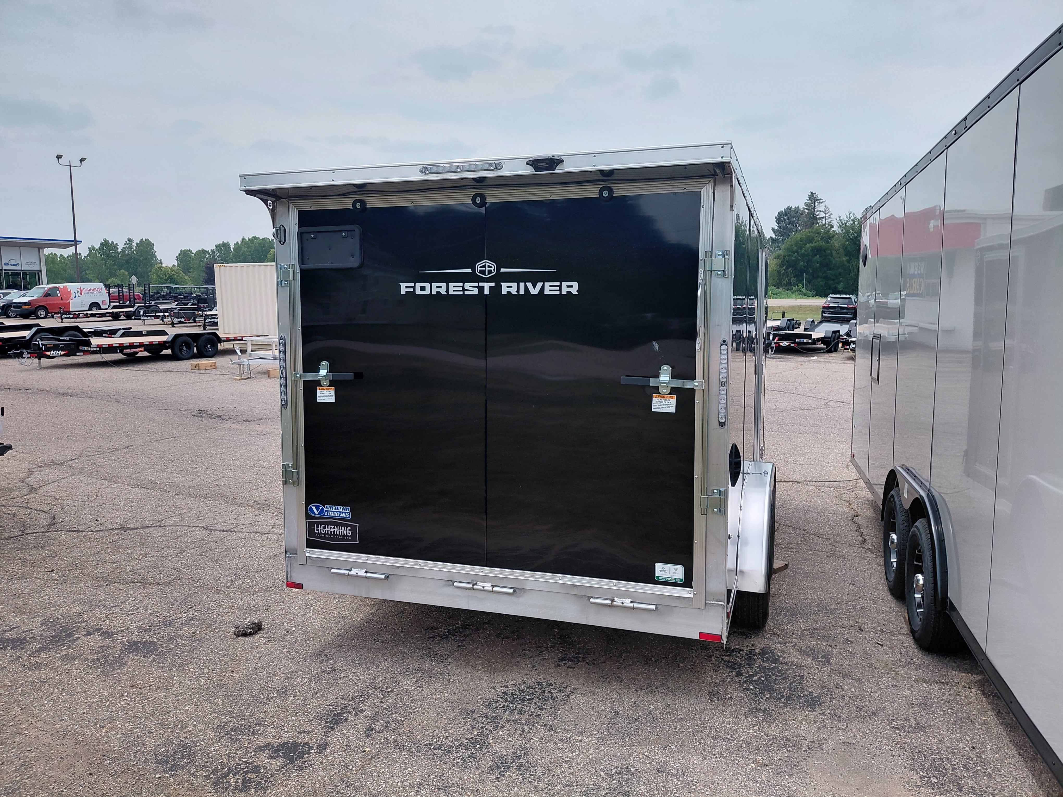 2026 Lightning Aluminum 7.5' x 14' Enclosed Cargo Trailer