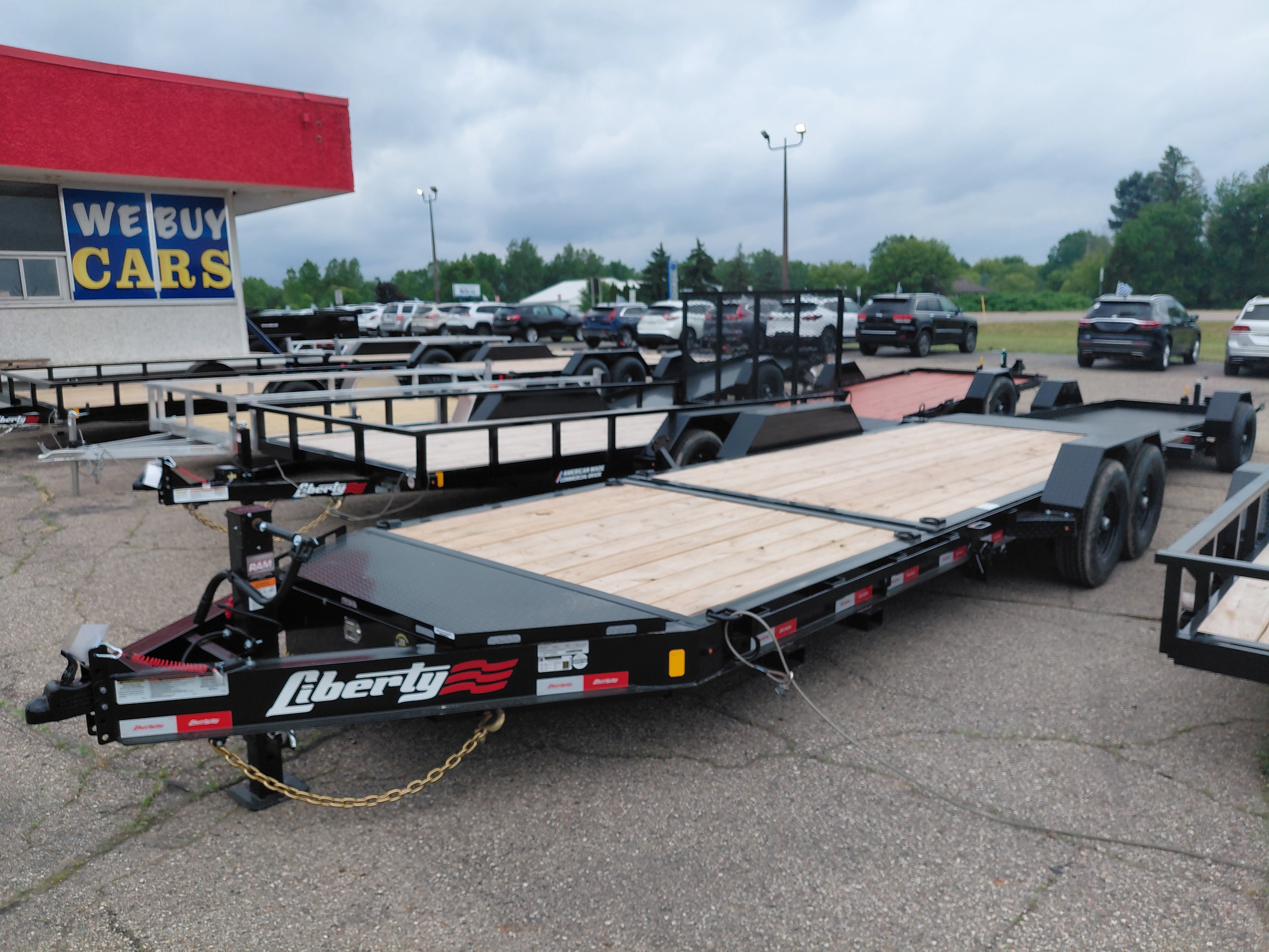 2026 Liberty 83" x 22' Tilt Deck Equipment Trailer