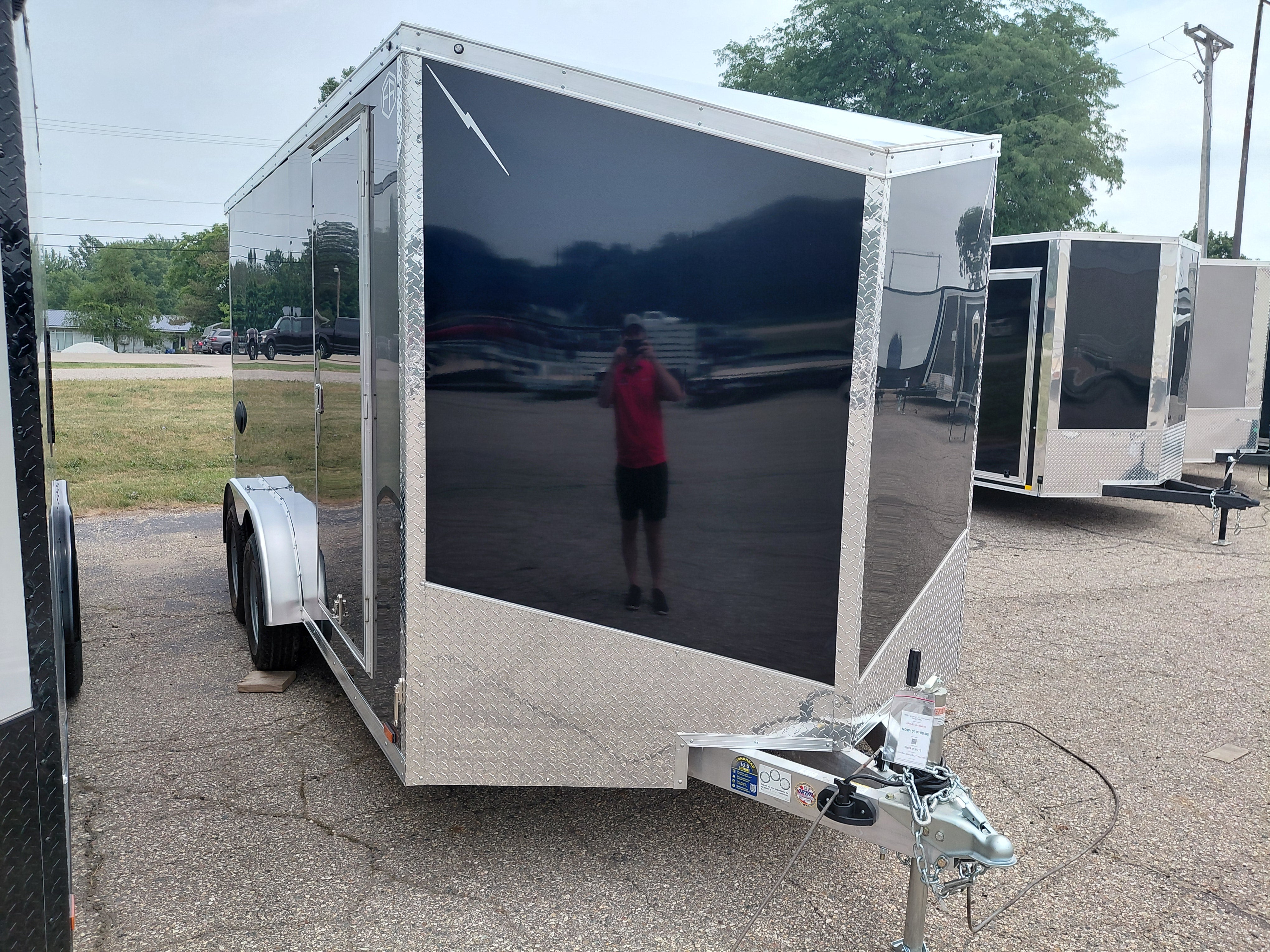 2026 Lightning Aluminum 7.5' x 14' Enclosed Cargo Trailer