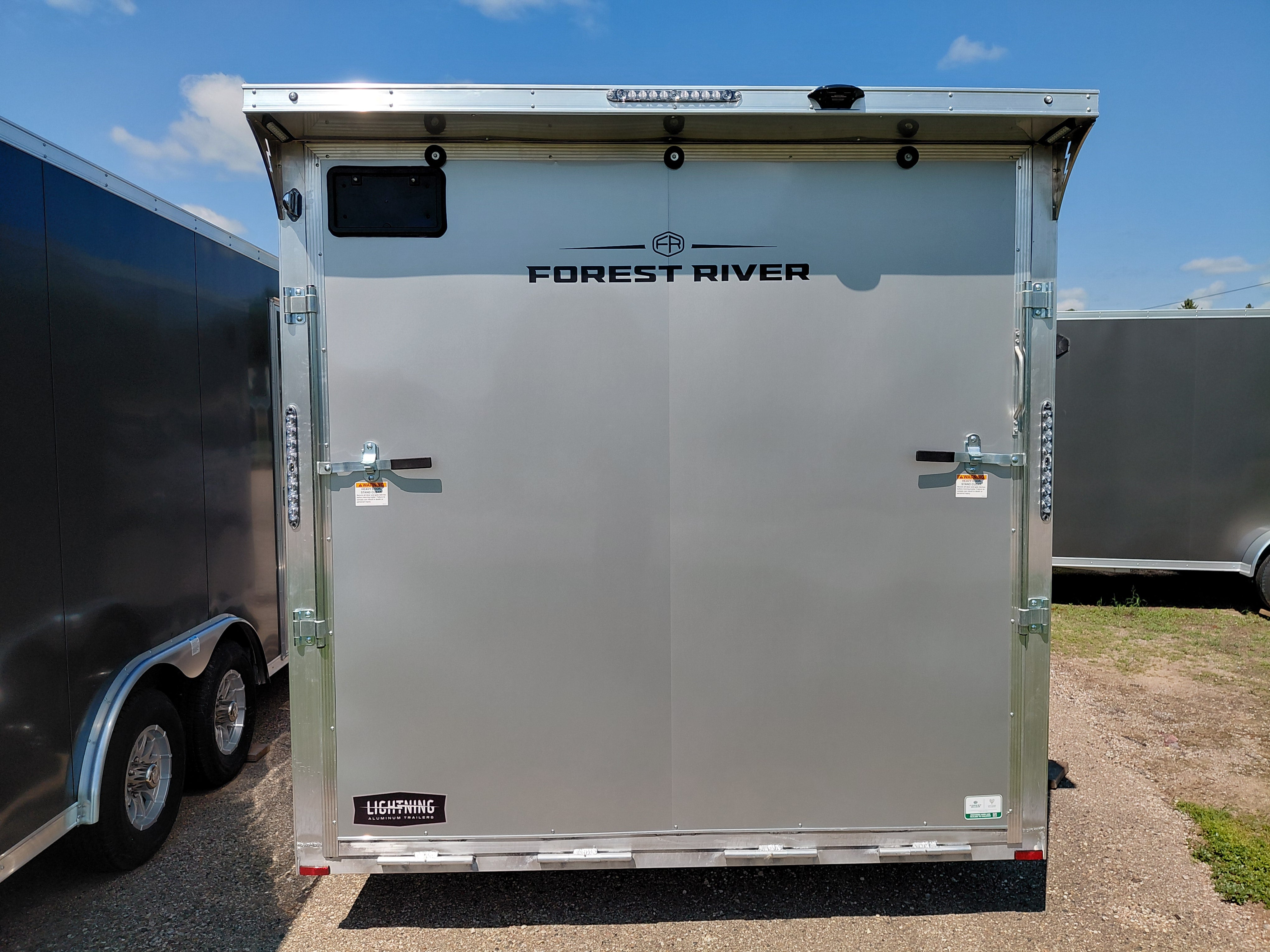 2026 Lightning Aluminum 8.5' x 16' Enclosed Car Hauler Trailer