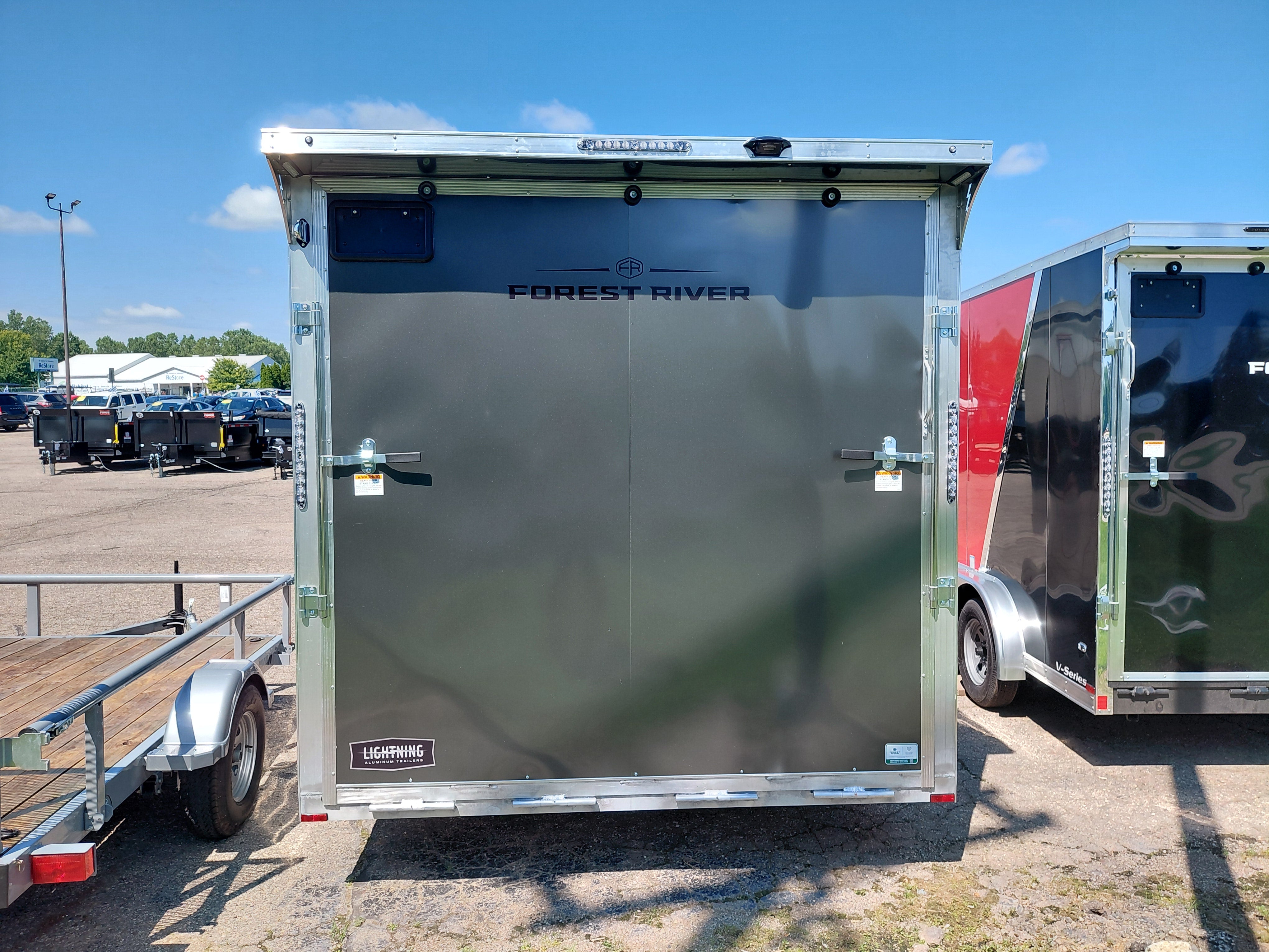 2026 Lightning Aluminum 8.5' x 16' Enclosed Car Hauler Trailer