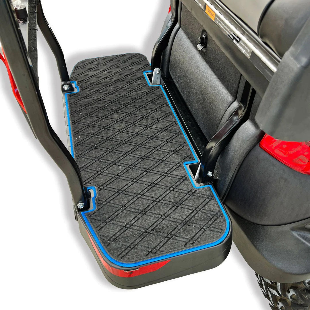 Xtreme Mats Lite Rear Facing Foot Rest Mat - Black