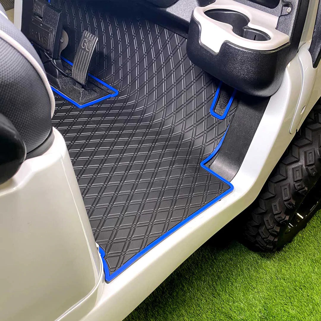 Xtreme Floor Mat - Blue Trim
