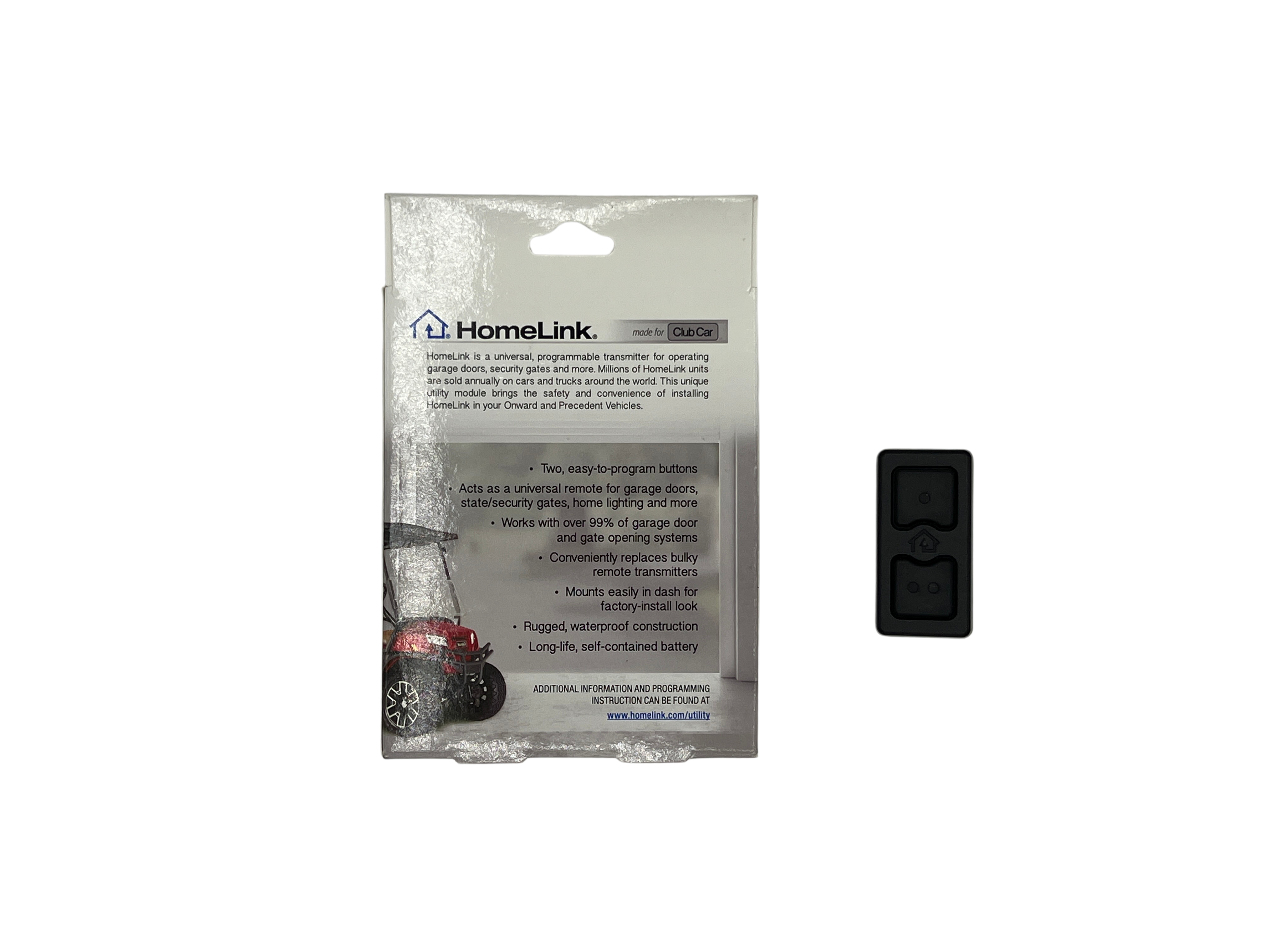 HOMELINK® Universal Garage Door Opener for Club Car